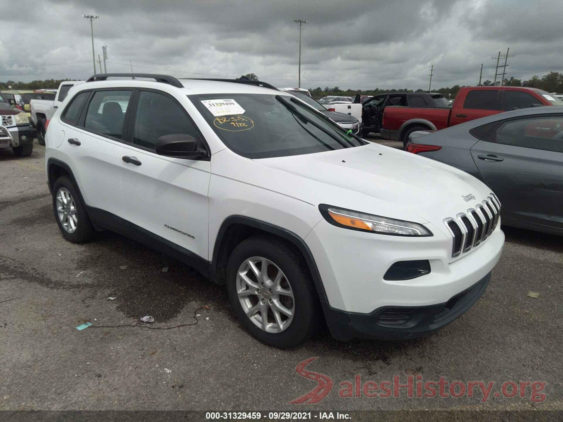 1C4PJLAB5GW107727 2016 JEEP CHEROKEE