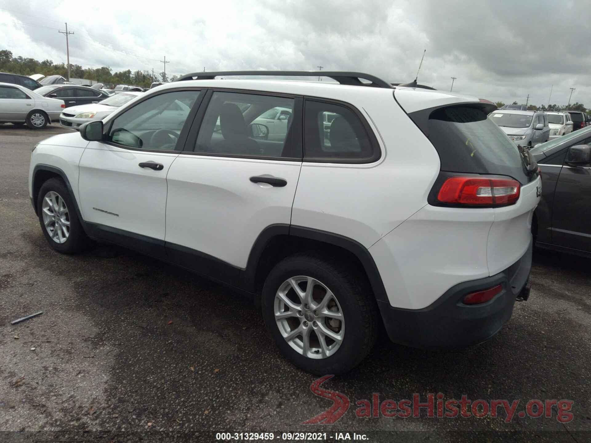 1C4PJLAB5GW107727 2016 JEEP CHEROKEE