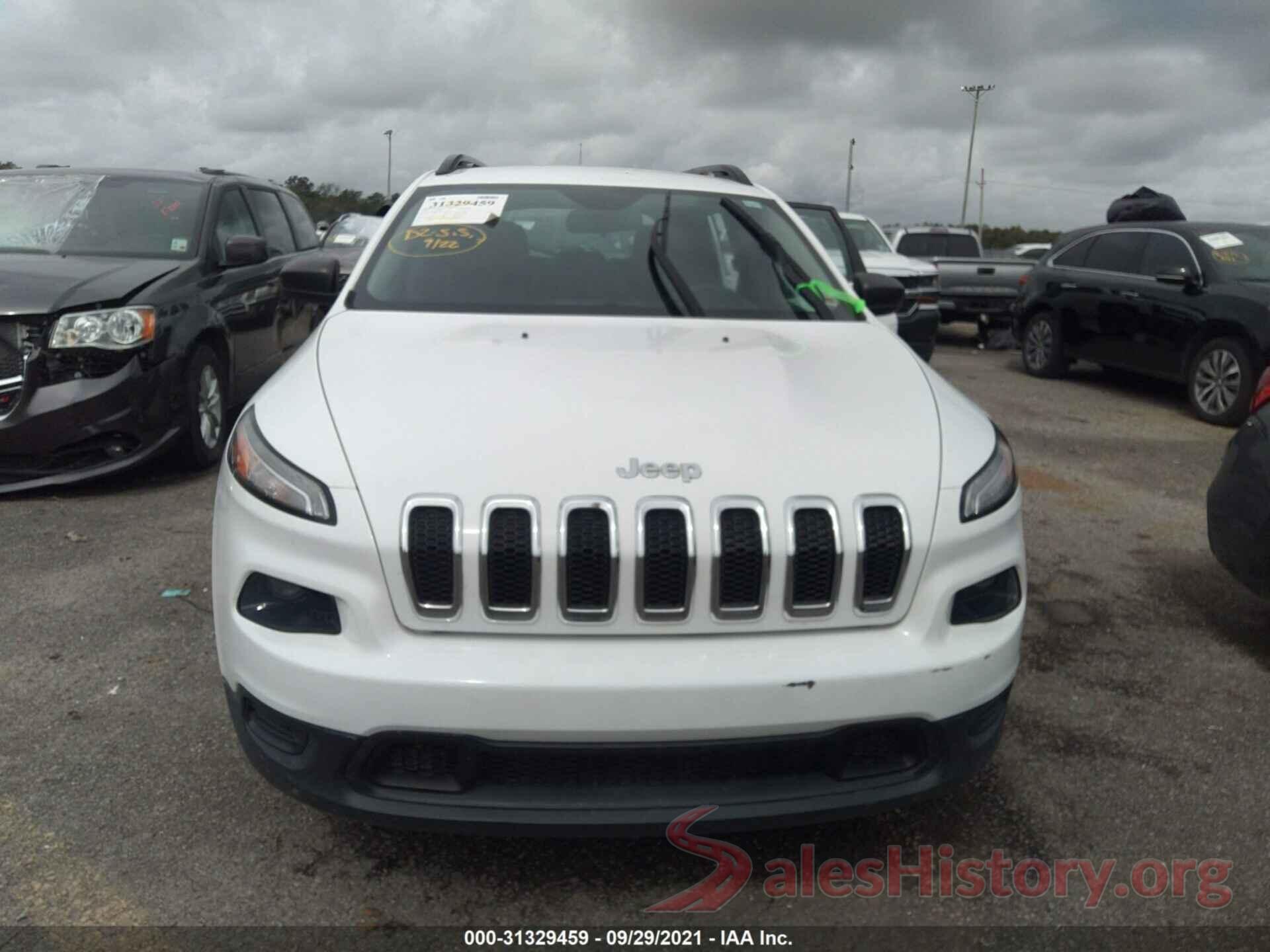 1C4PJLAB5GW107727 2016 JEEP CHEROKEE