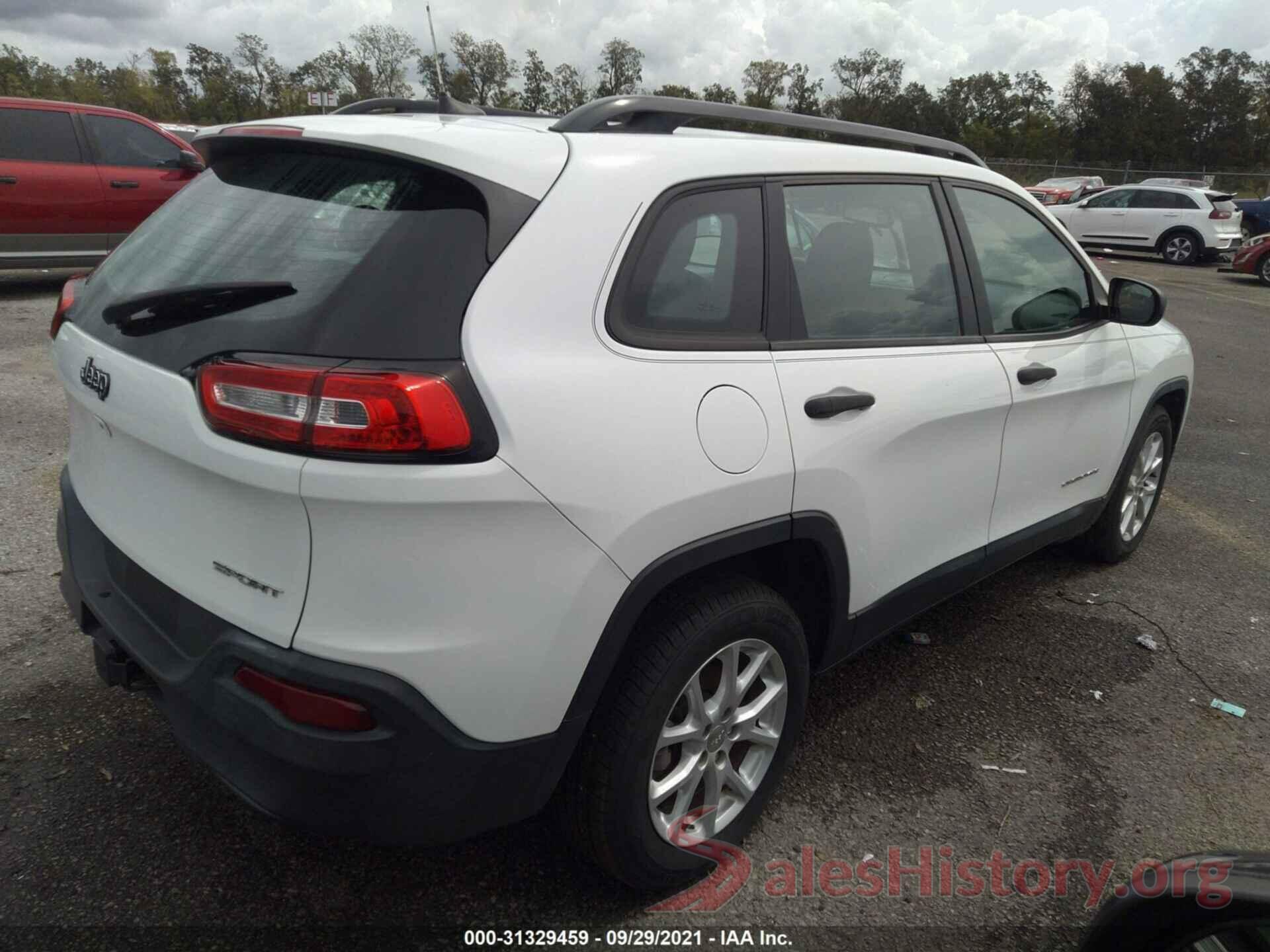 1C4PJLAB5GW107727 2016 JEEP CHEROKEE