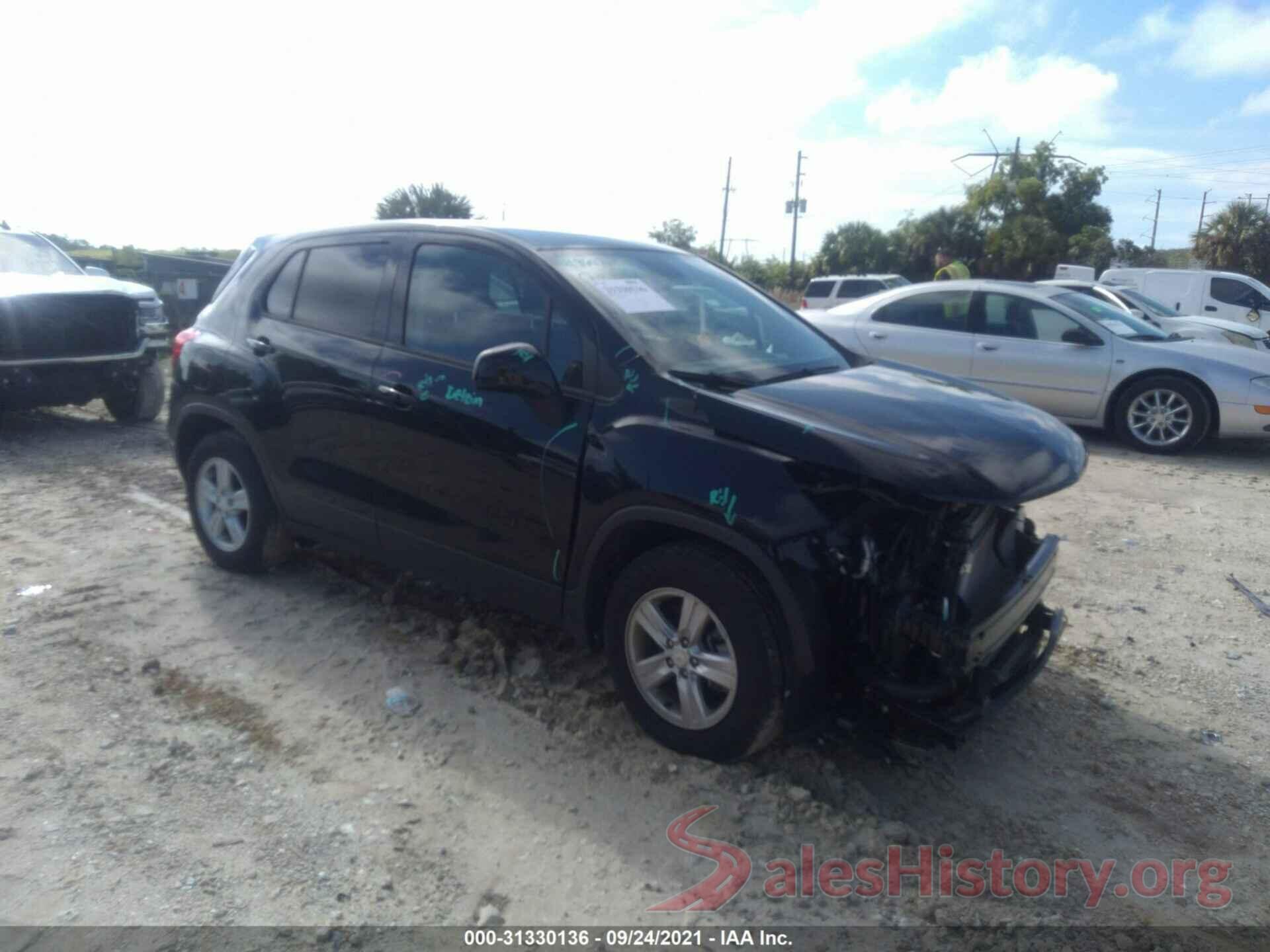 3GNCJKSB7LL297593 2020 CHEVROLET TRAX