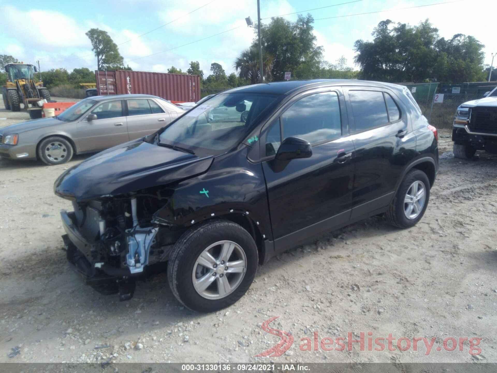 3GNCJKSB7LL297593 2020 CHEVROLET TRAX