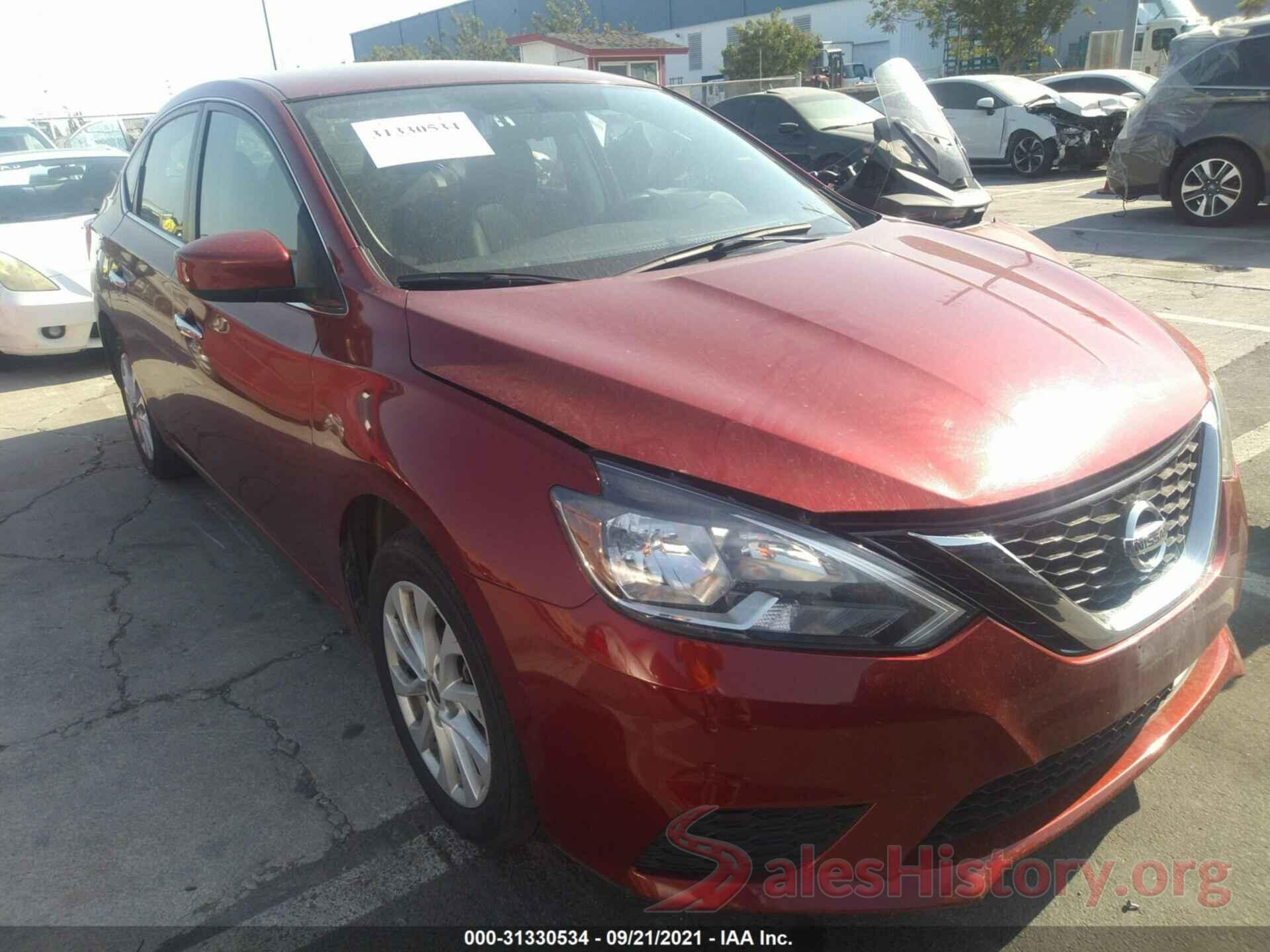 3N1AB7AP2KY264643 2019 NISSAN SENTRA