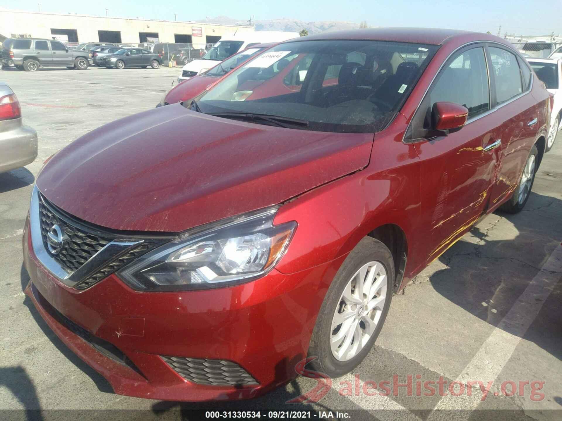 3N1AB7AP2KY264643 2019 NISSAN SENTRA