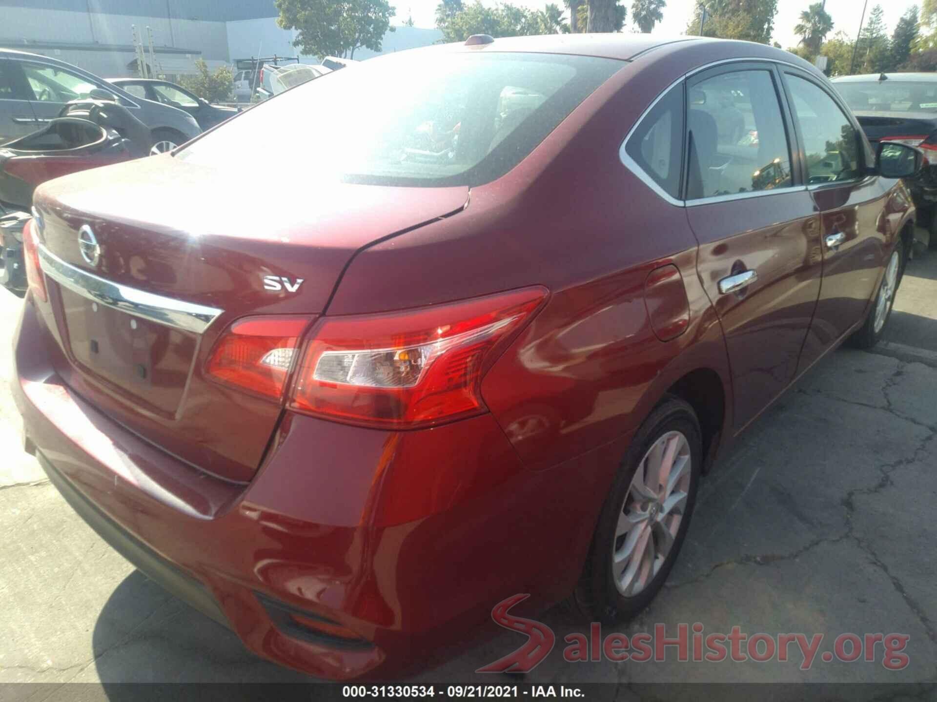 3N1AB7AP2KY264643 2019 NISSAN SENTRA