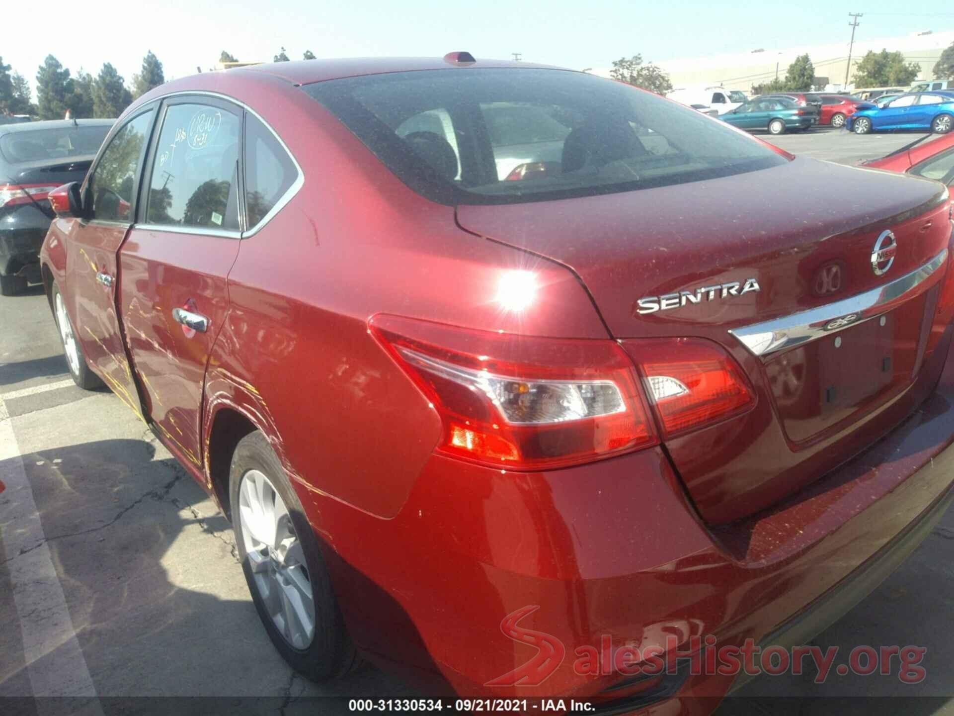 3N1AB7AP2KY264643 2019 NISSAN SENTRA