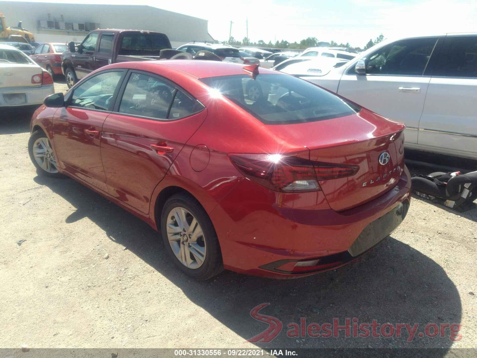 5NPD84LFXKH460614 2019 HYUNDAI ELANTRA