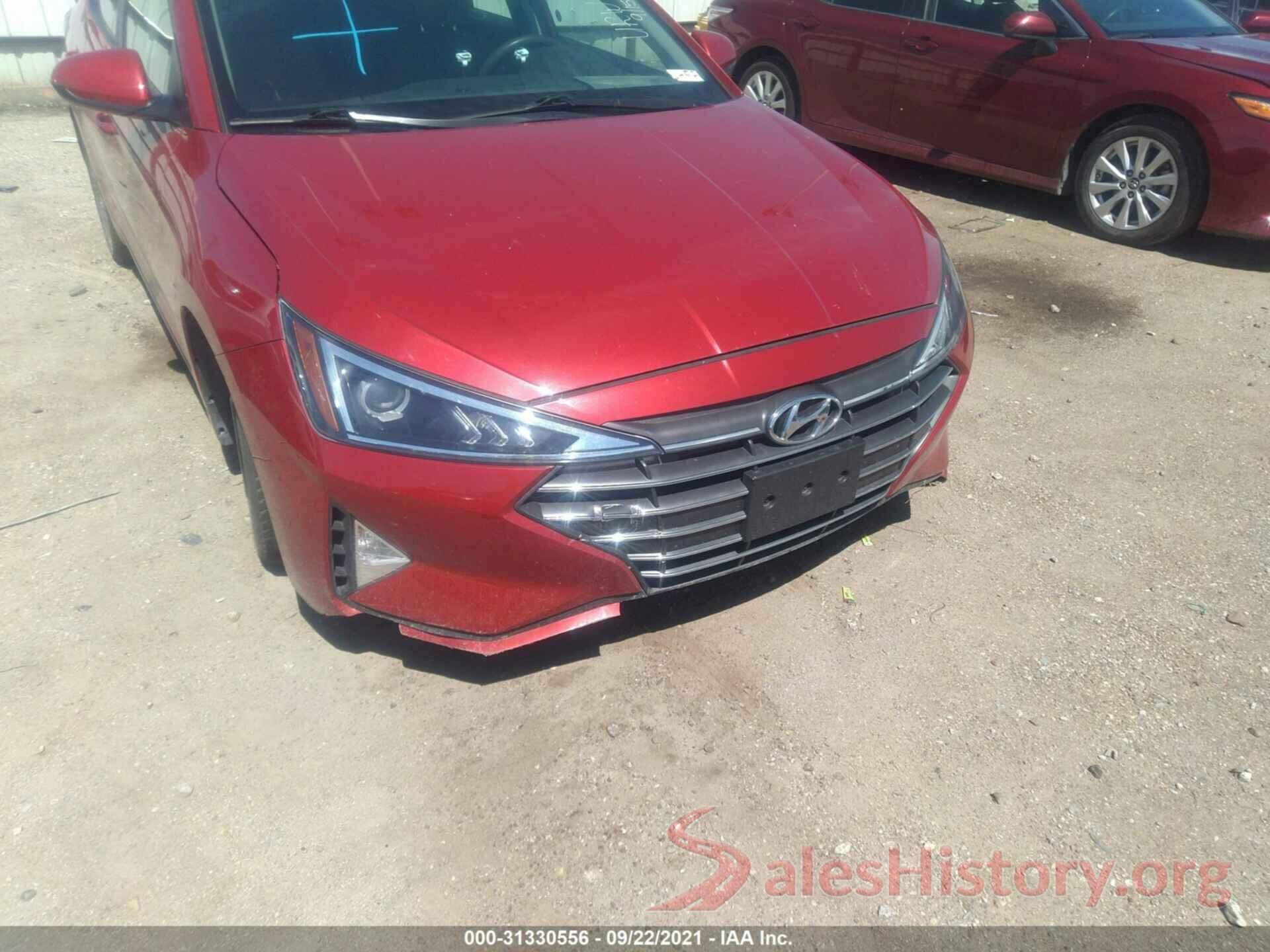 5NPD84LFXKH460614 2019 HYUNDAI ELANTRA