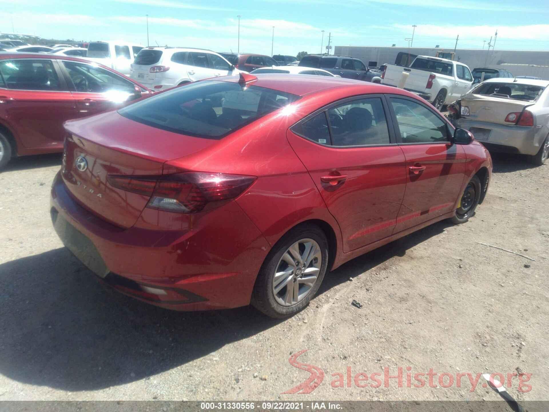 5NPD84LFXKH460614 2019 HYUNDAI ELANTRA