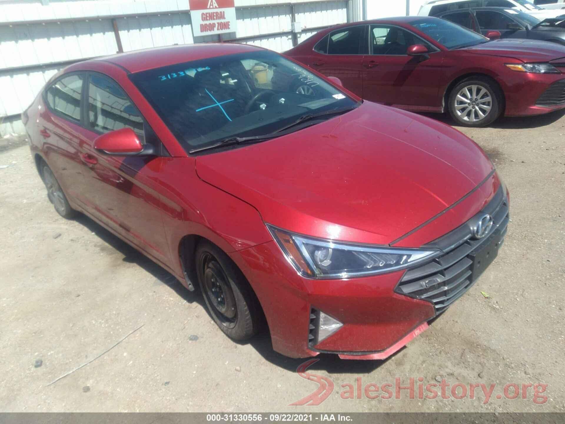 5NPD84LFXKH460614 2019 HYUNDAI ELANTRA