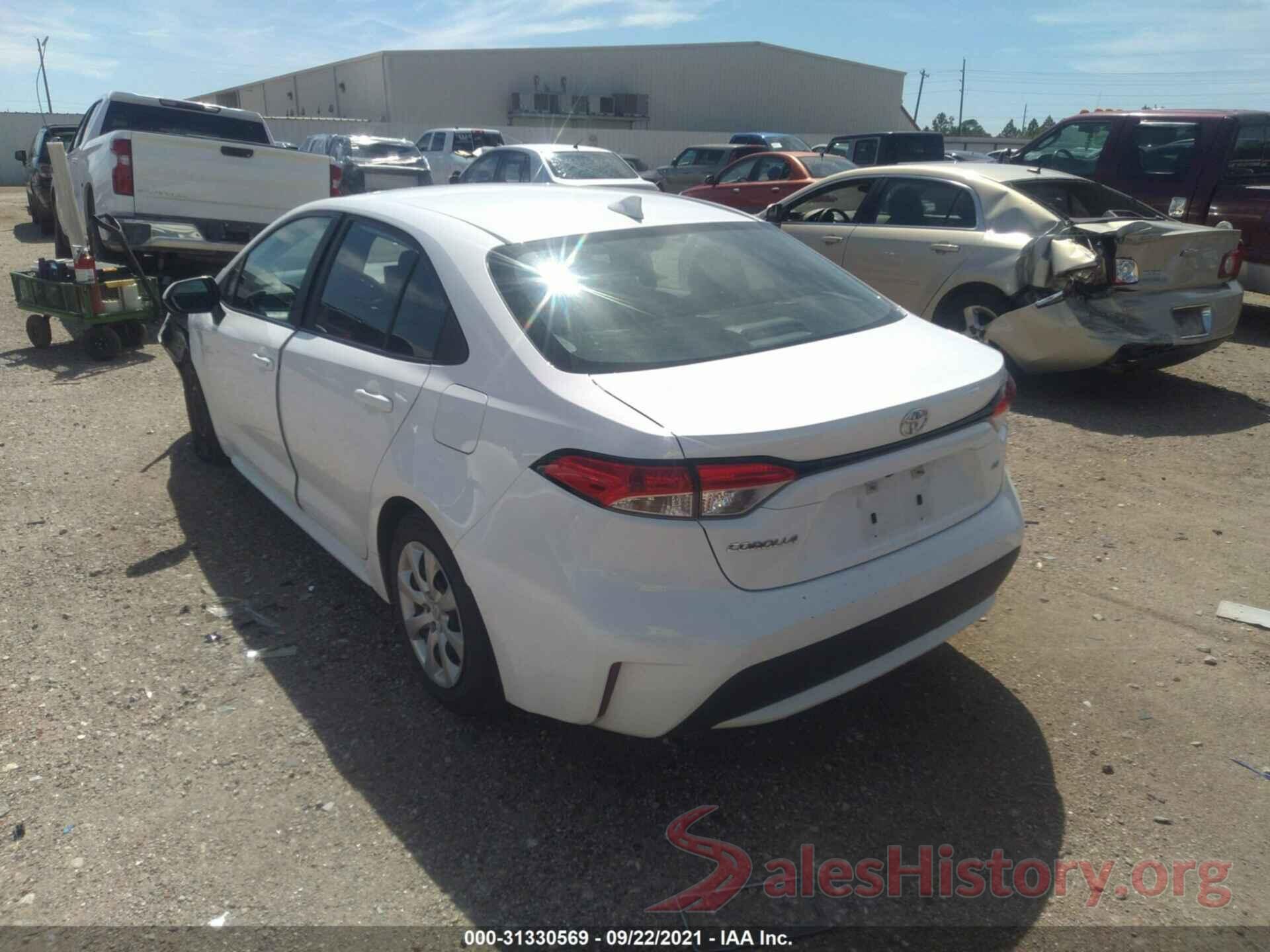 5YFEPRAE8LP108215 2020 TOYOTA COROLLA