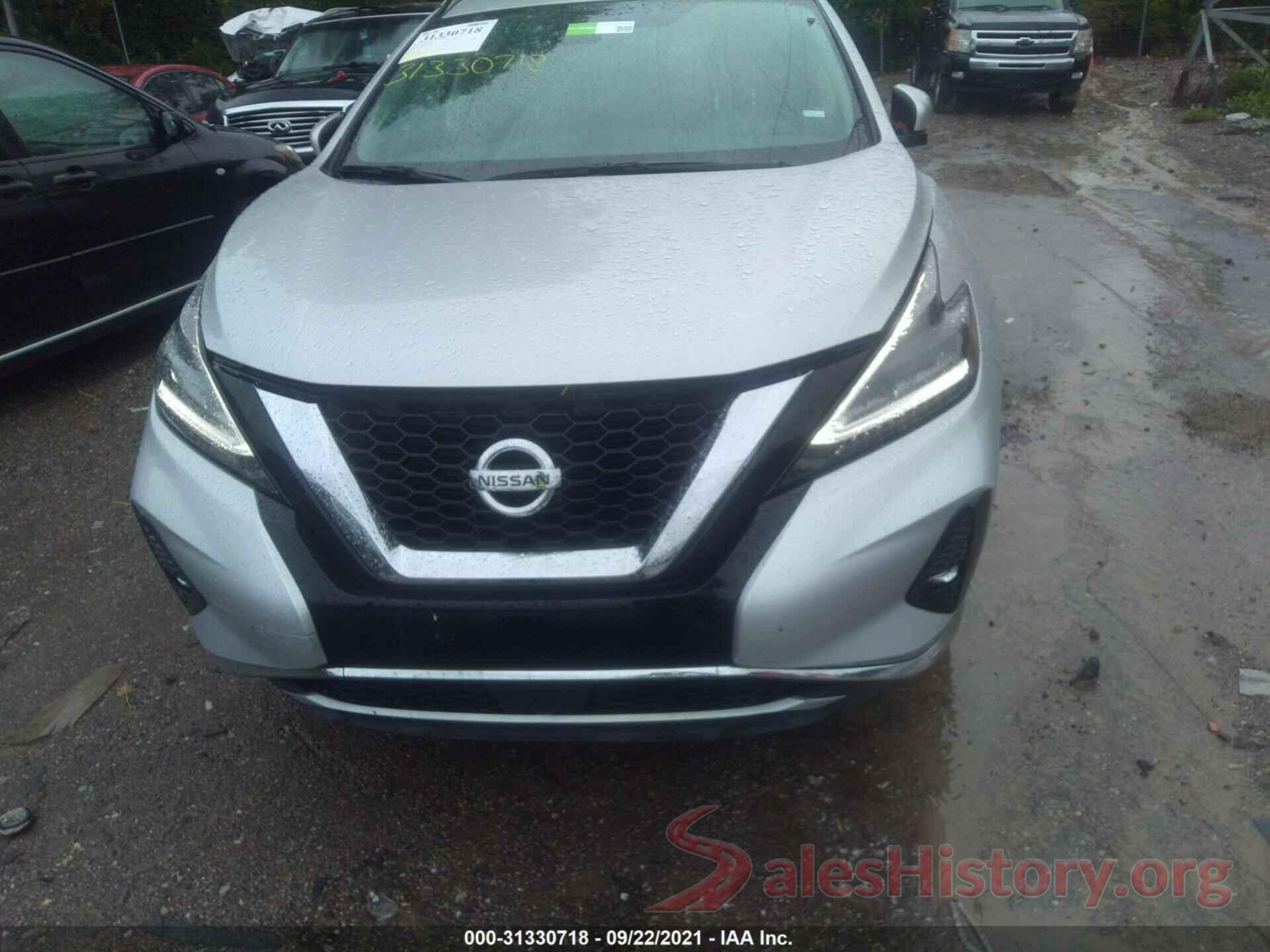 5N1AZ2BS4MC127614 2021 NISSAN MURANO