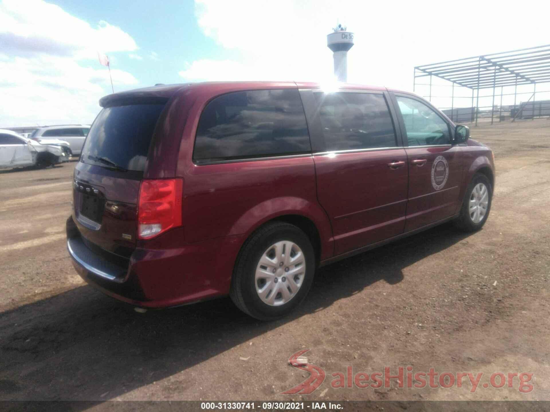 2C4RDGBG0HR836343 2017 DODGE GRAND CARAVAN