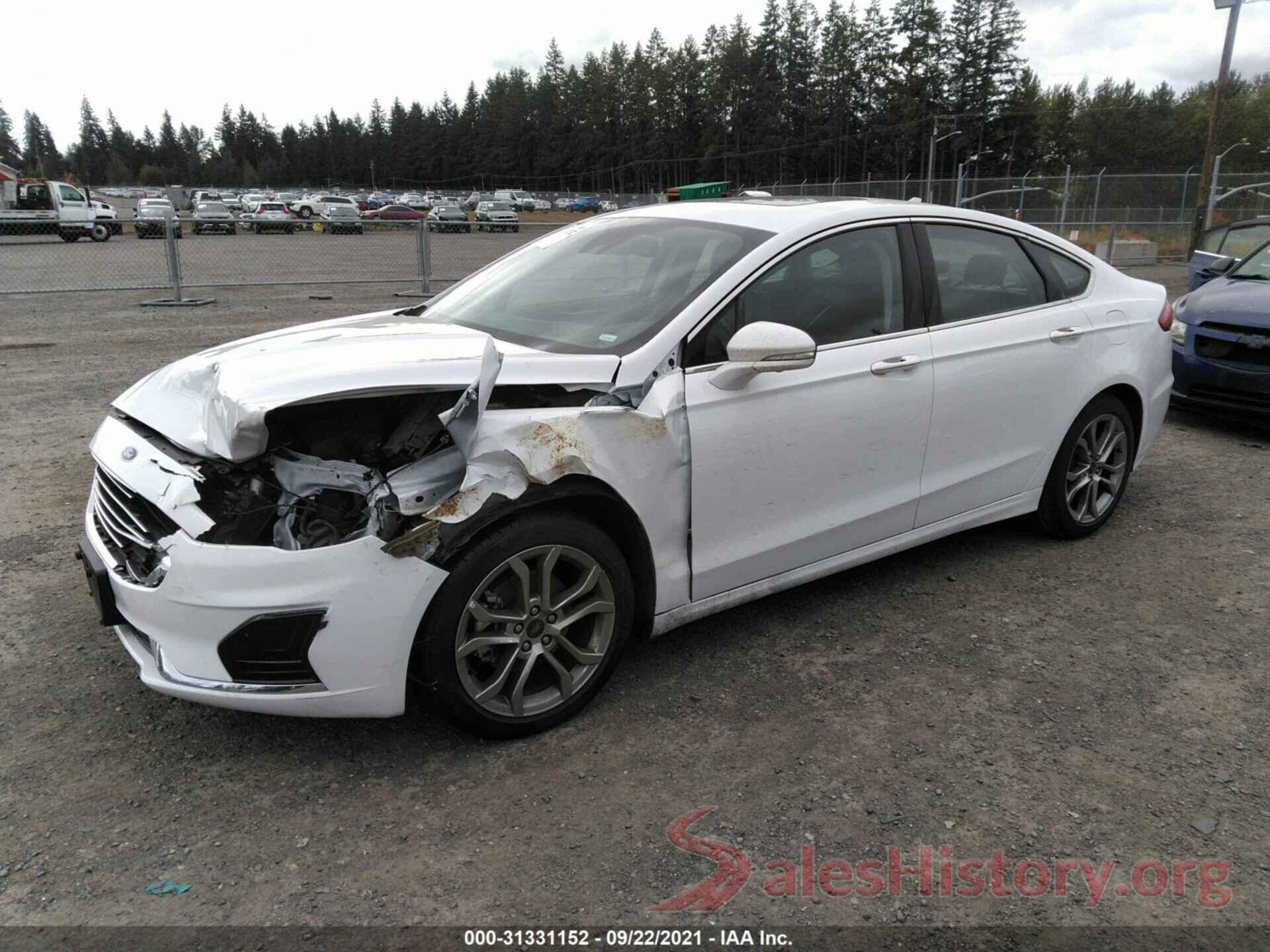 3FA6P0CD4KR237314 2019 FORD FUSION