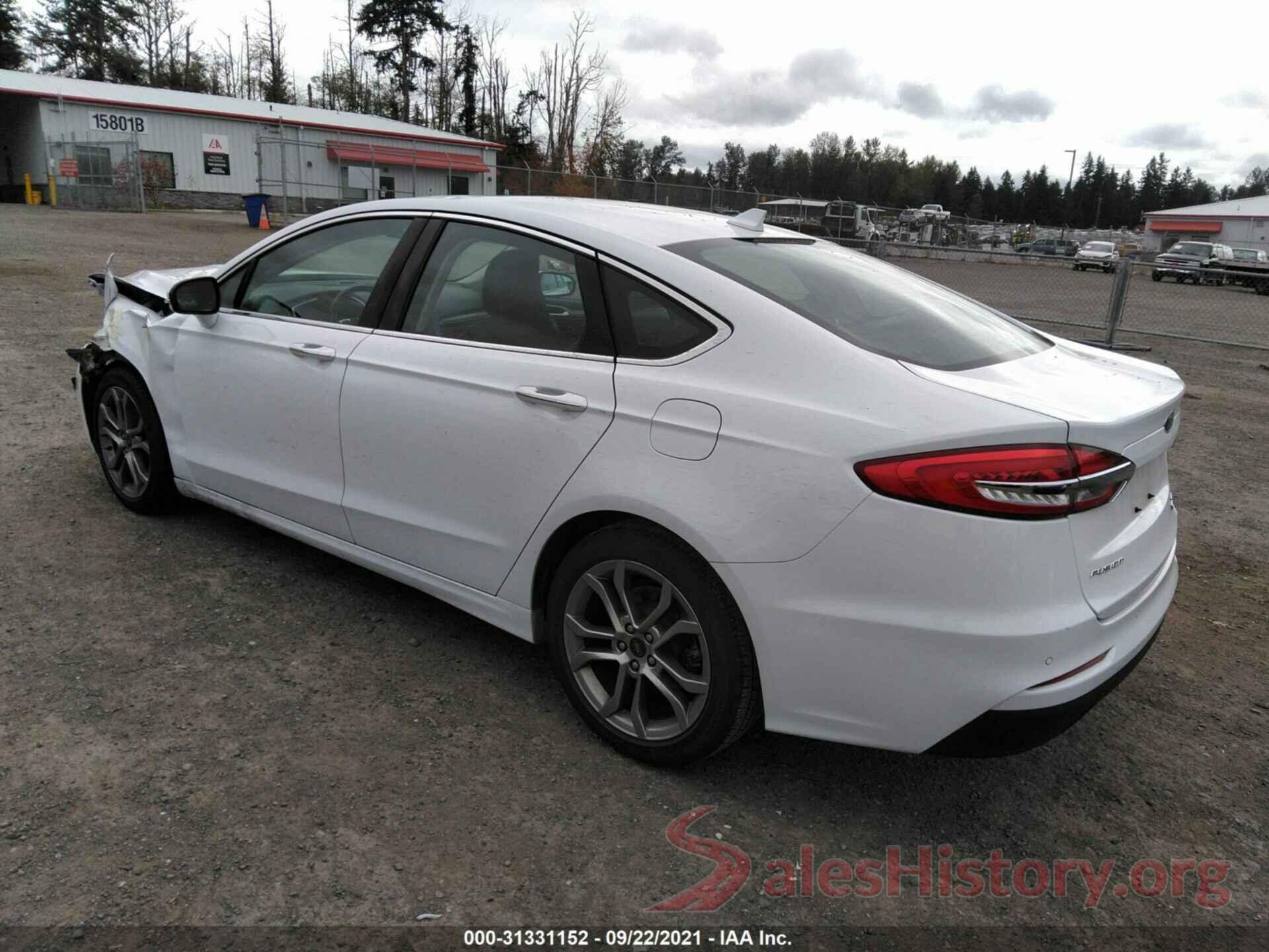 3FA6P0CD4KR237314 2019 FORD FUSION