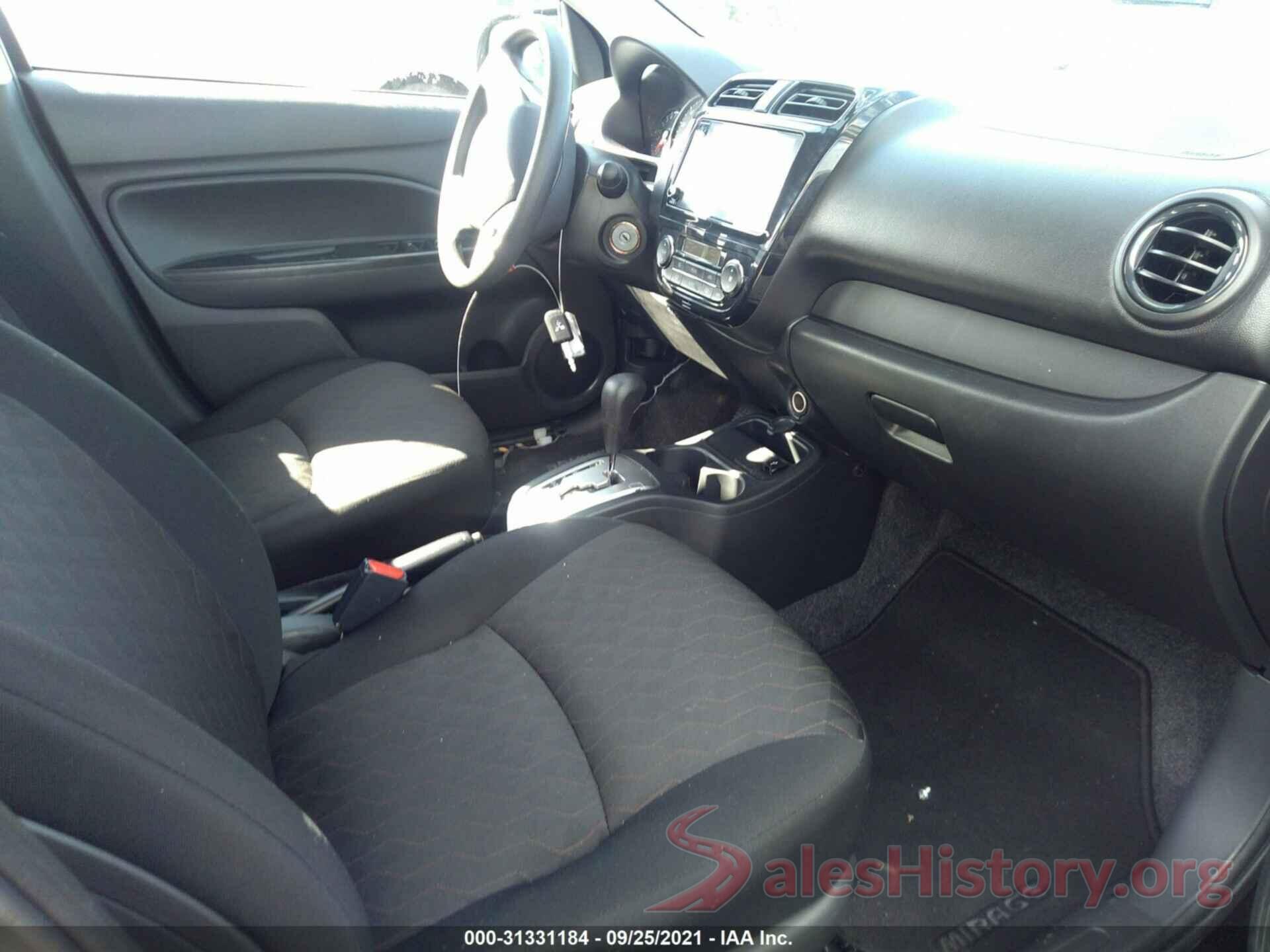 ML32AUHJ4MH008381 2021 MITSUBISHI MIRAGE