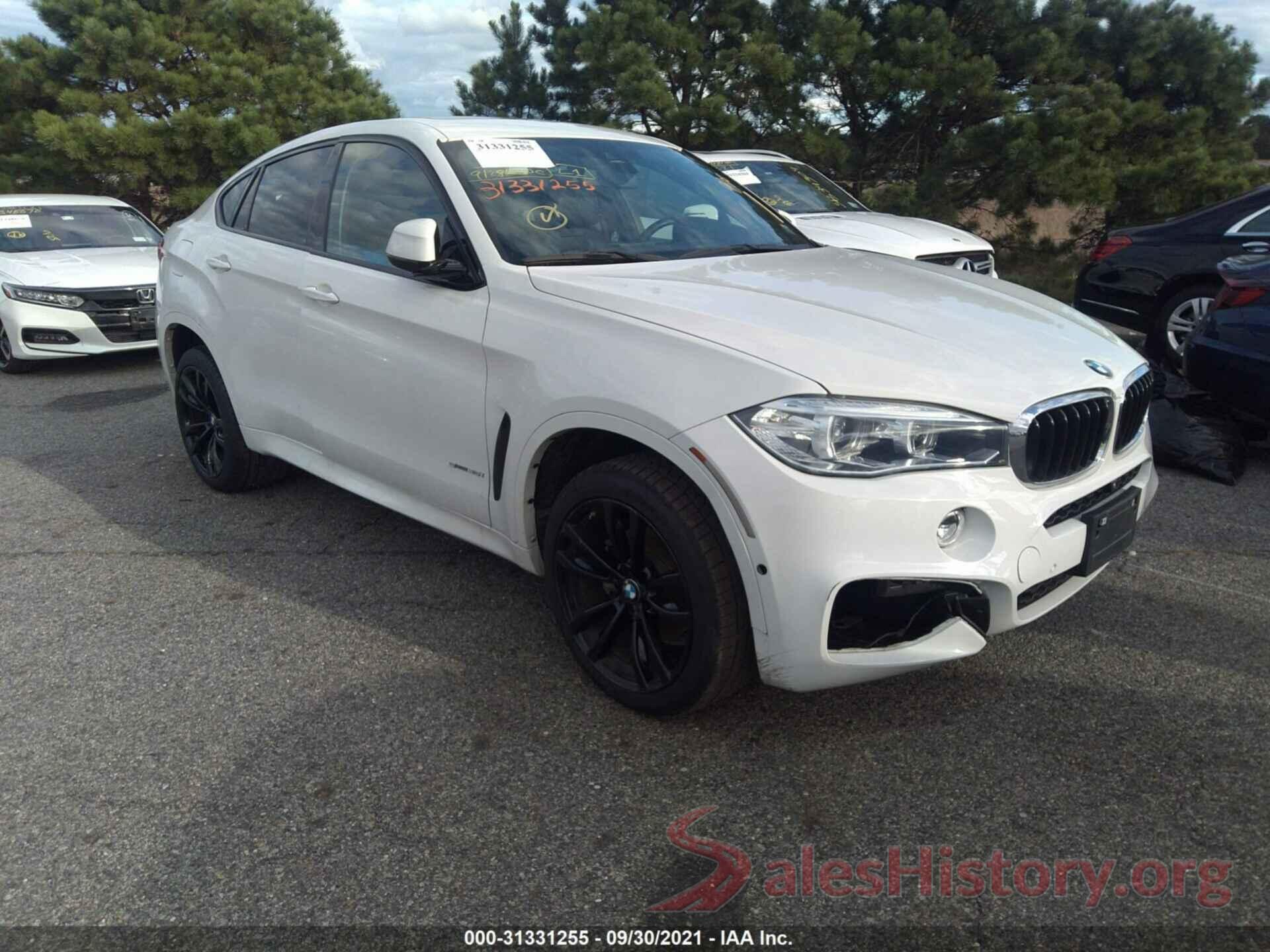 5UXKU0C55J0G80324 2018 BMW X6