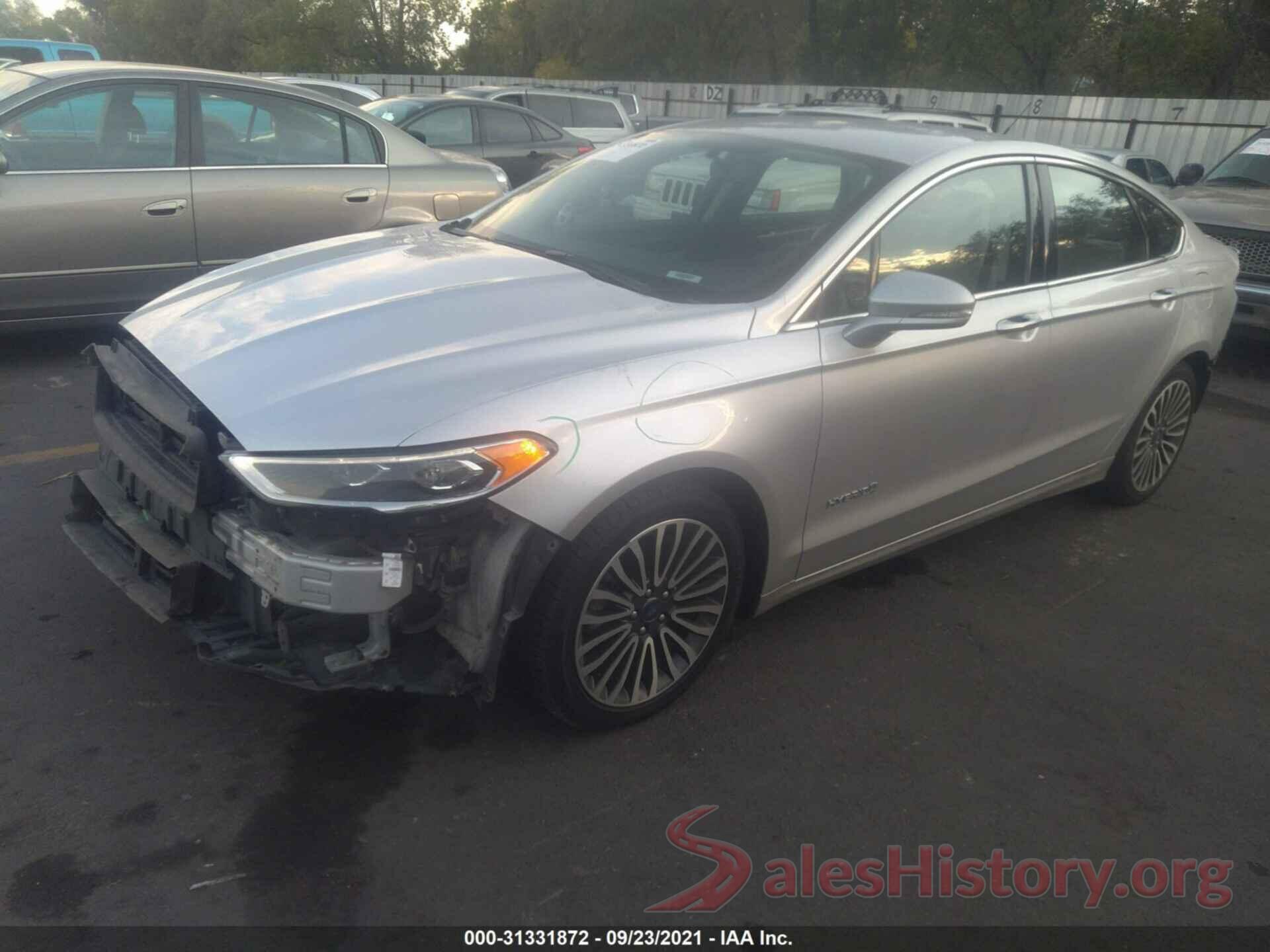 3FA6P0RU5JR247372 2018 FORD FUSION HYBRID