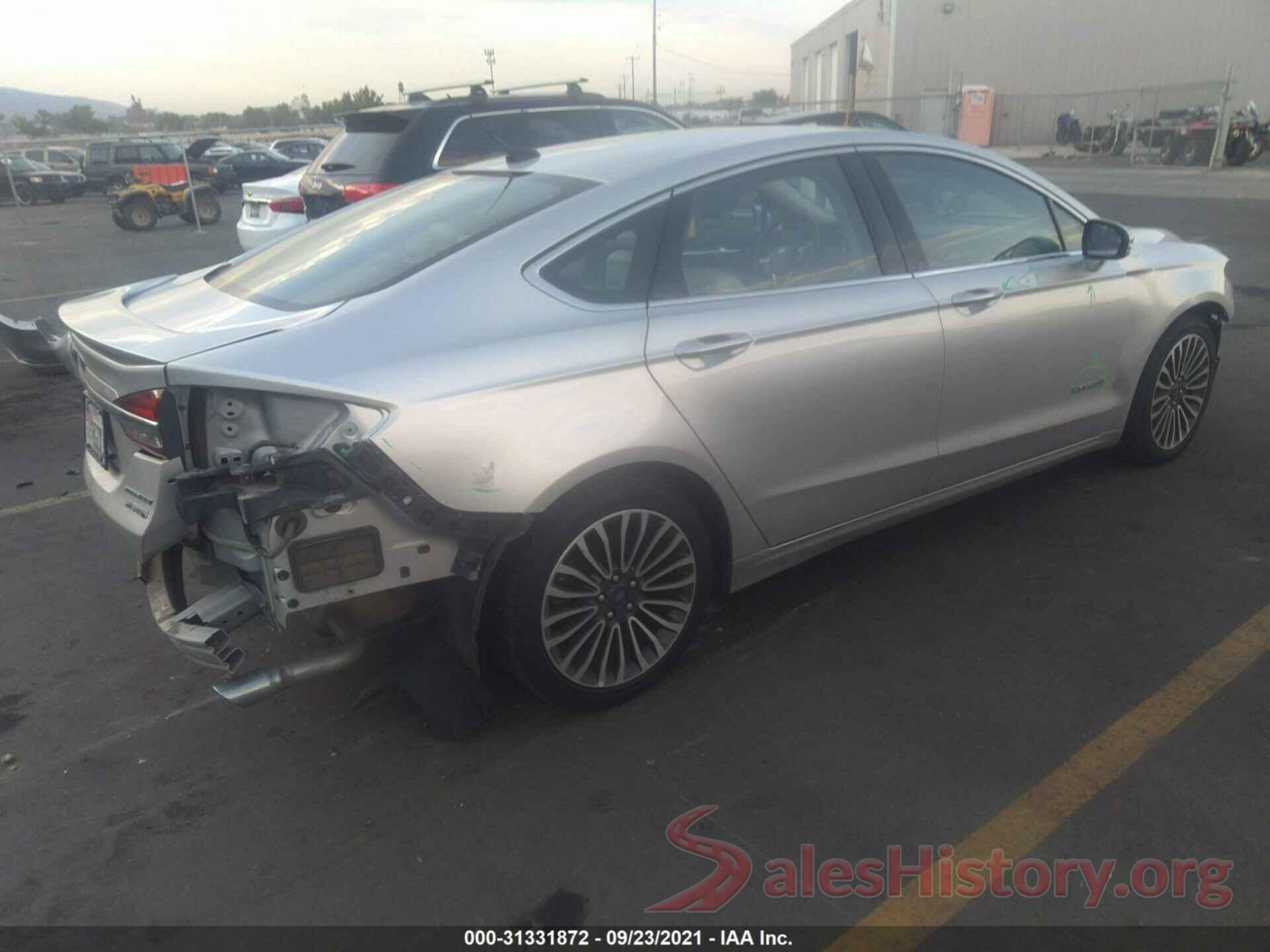 3FA6P0RU5JR247372 2018 FORD FUSION HYBRID