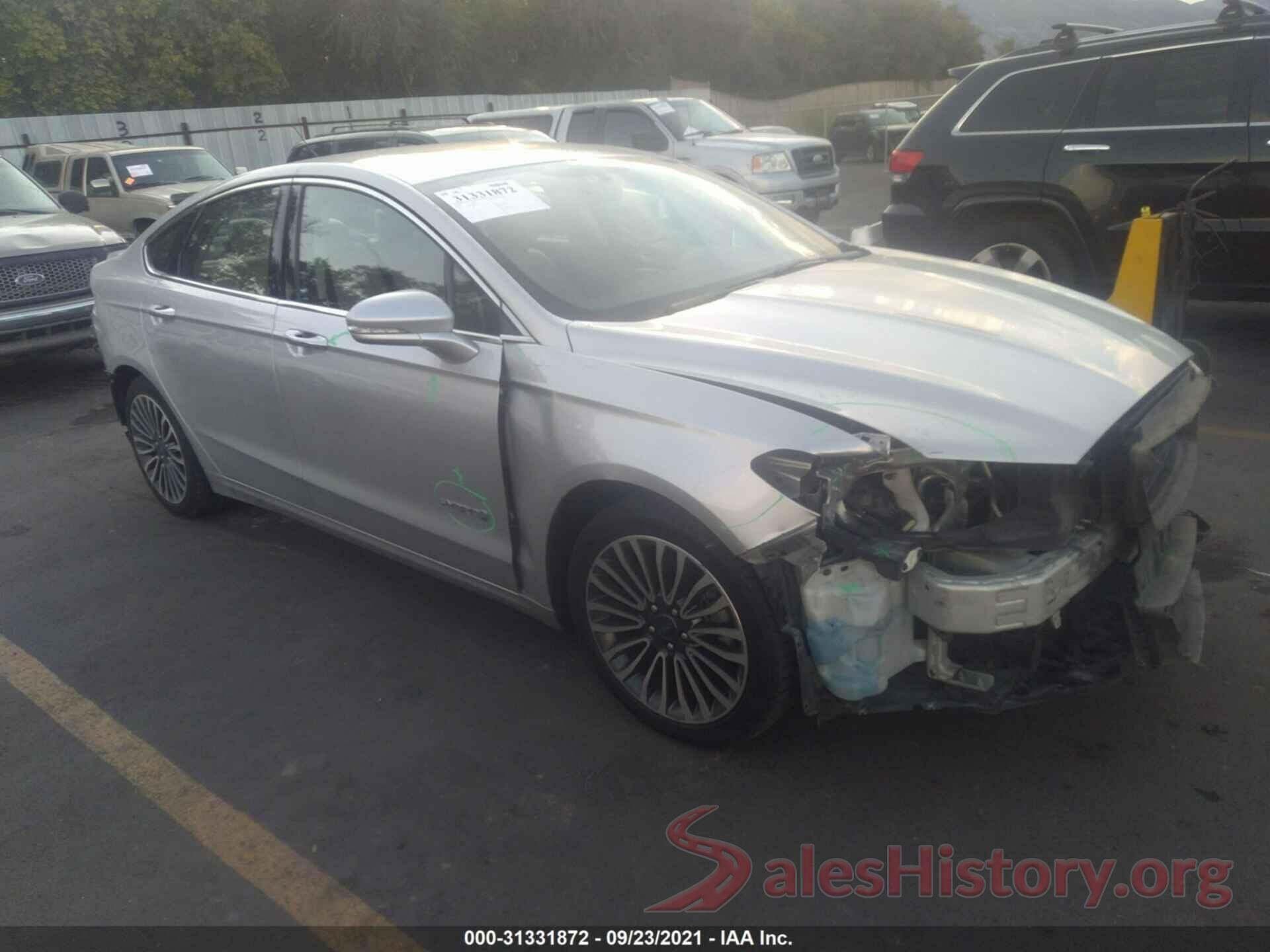 3FA6P0RU5JR247372 2018 FORD FUSION HYBRID