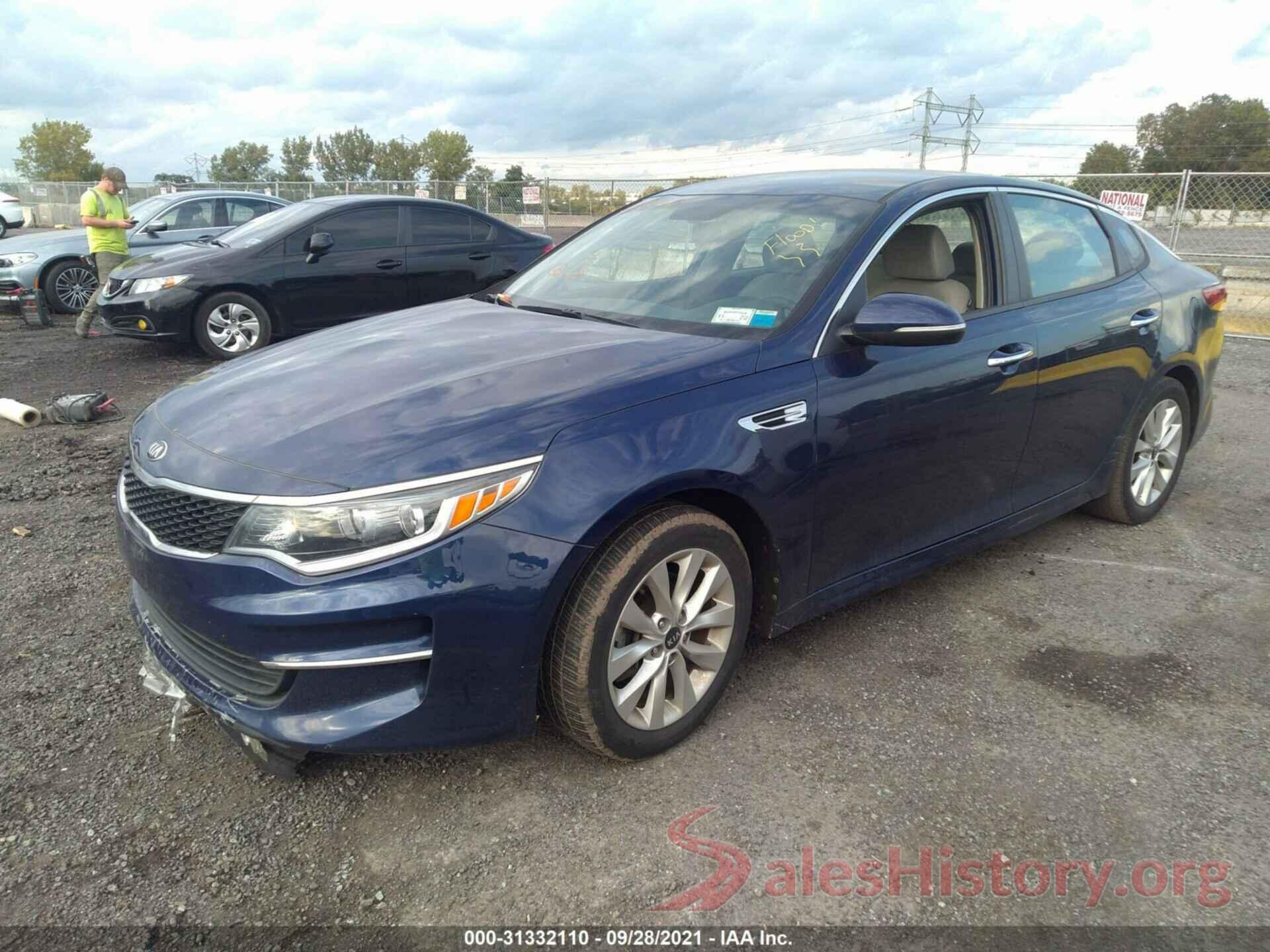 5XXGT4L32HG140127 2017 KIA OPTIMA