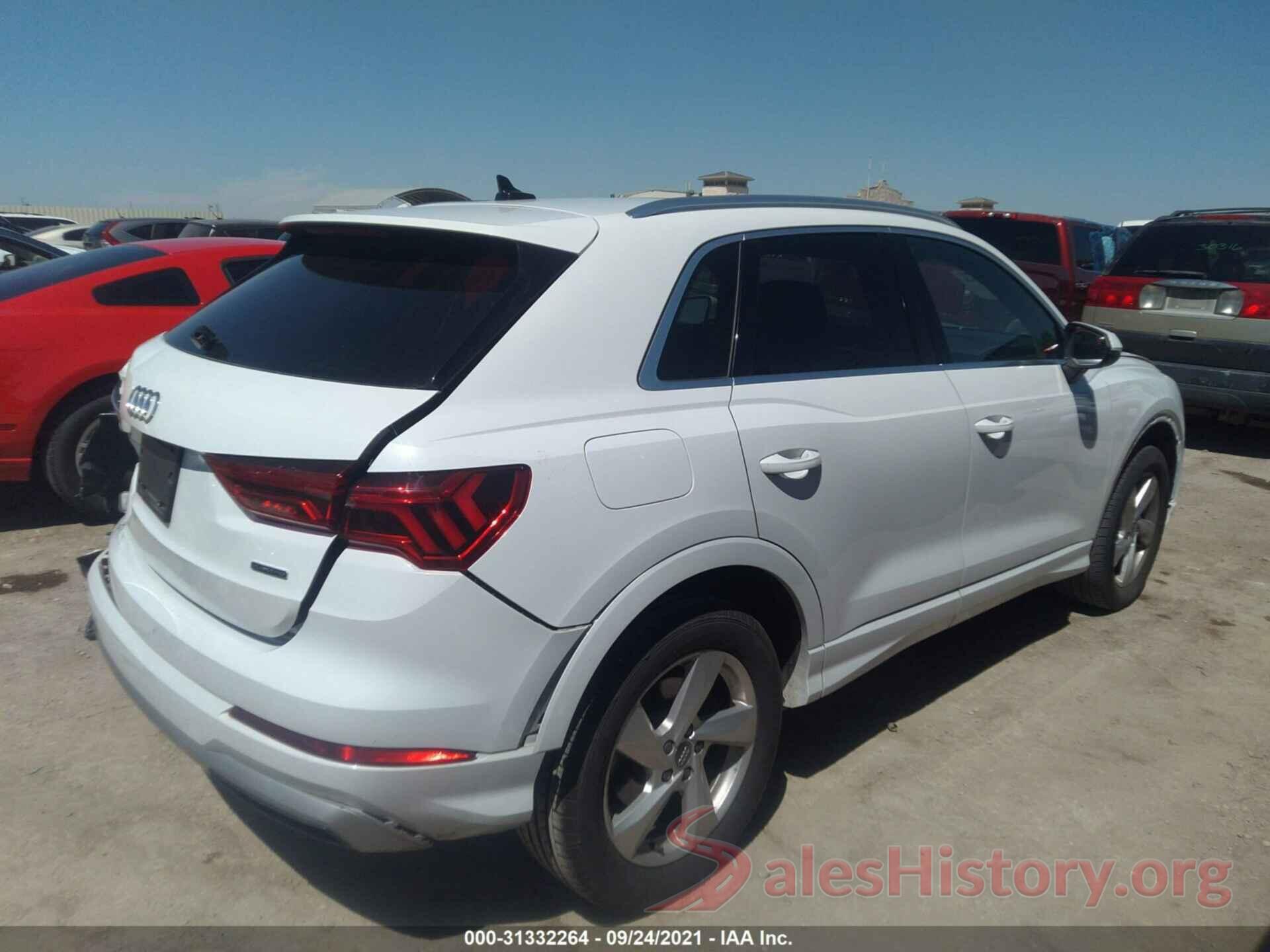 WA1AECF32L1034412 2020 AUDI Q3