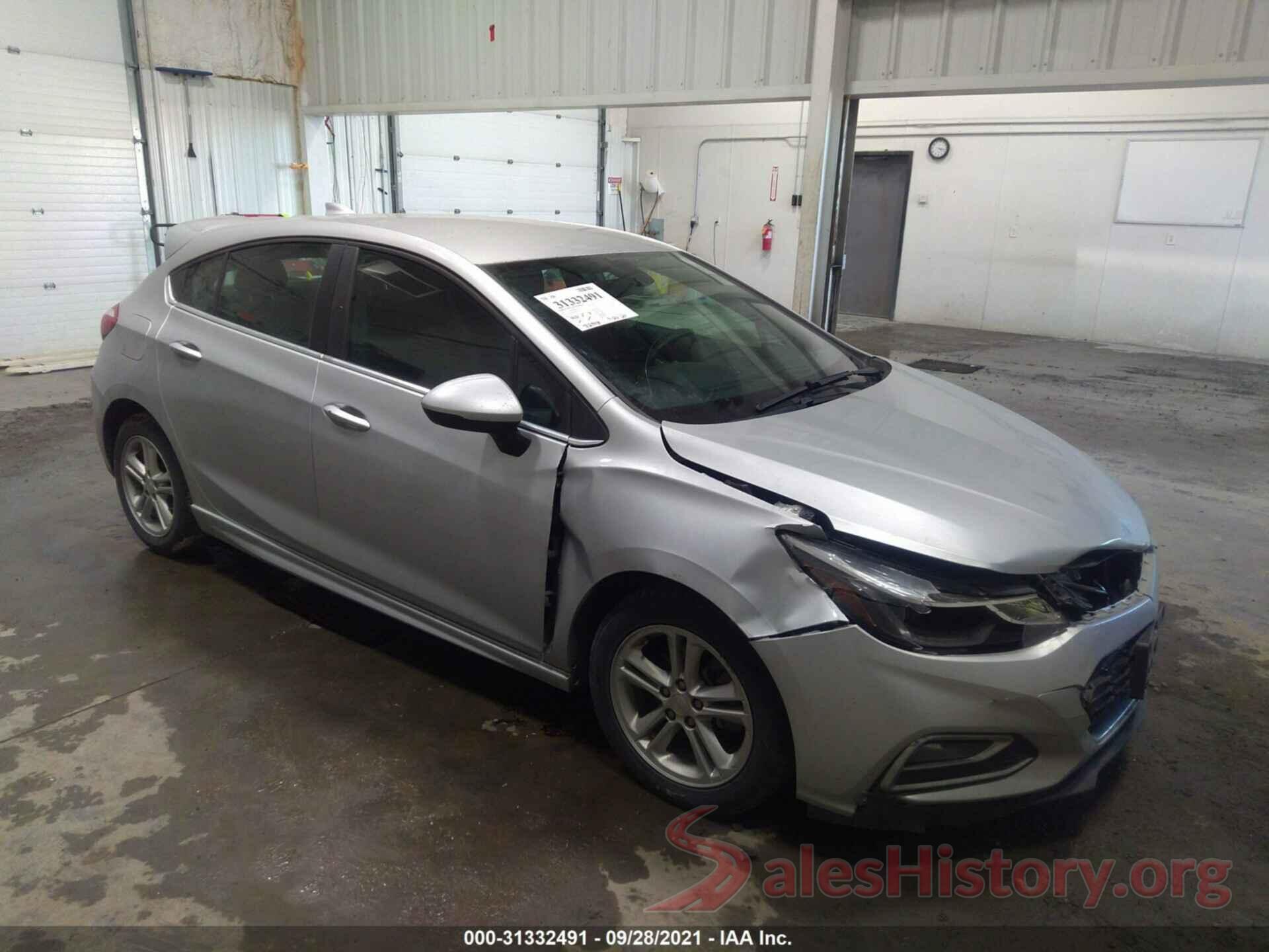 3G1BE6SM3HS536564 2017 CHEVROLET CRUZE