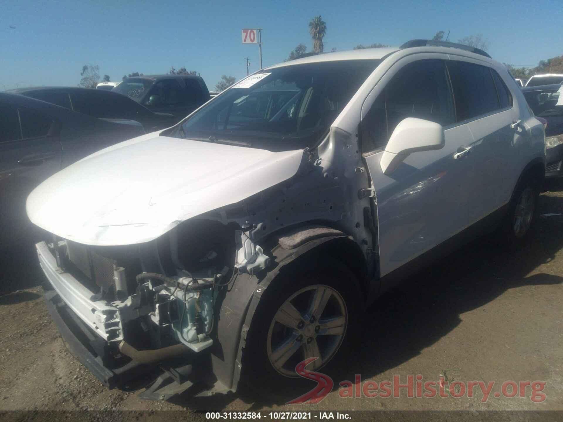 3GNCJLSB9HL214310 2017 CHEVROLET TRAX