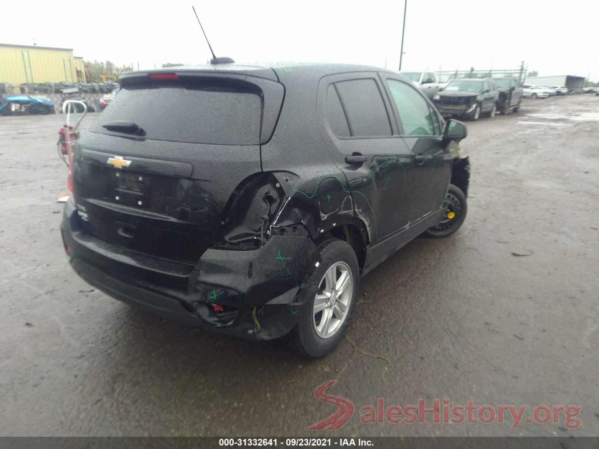 3GNCJKSB1LL128458 2020 CHEVROLET TRAX