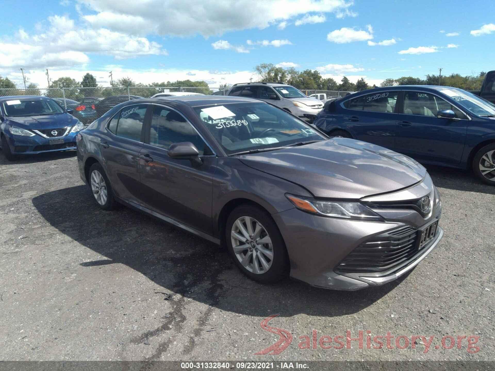 4T1B11HK7KU227288 2019 TOYOTA CAMRY