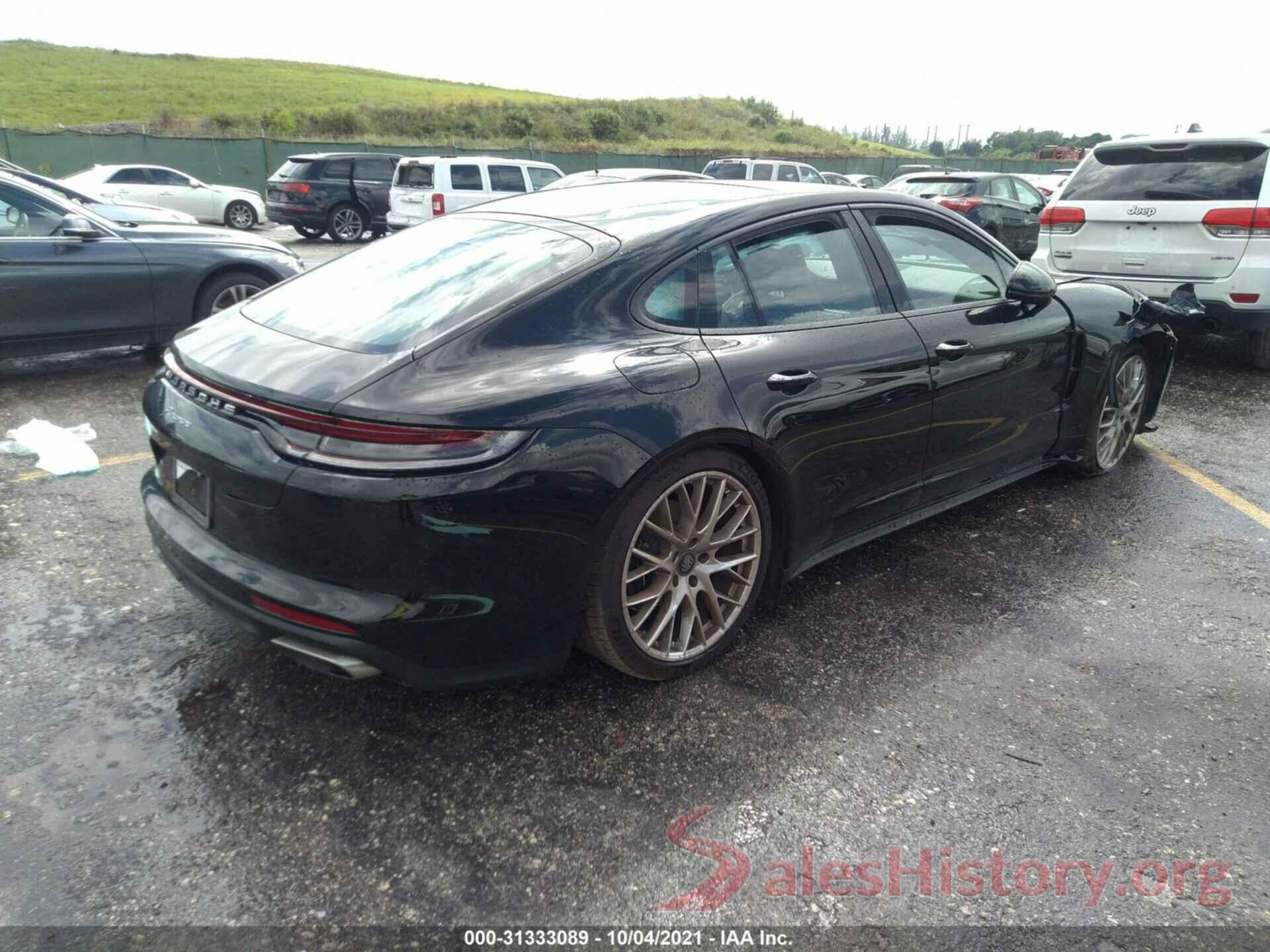 WP0AJ2A72ML116278 2021 PORSCHE PANAMERA