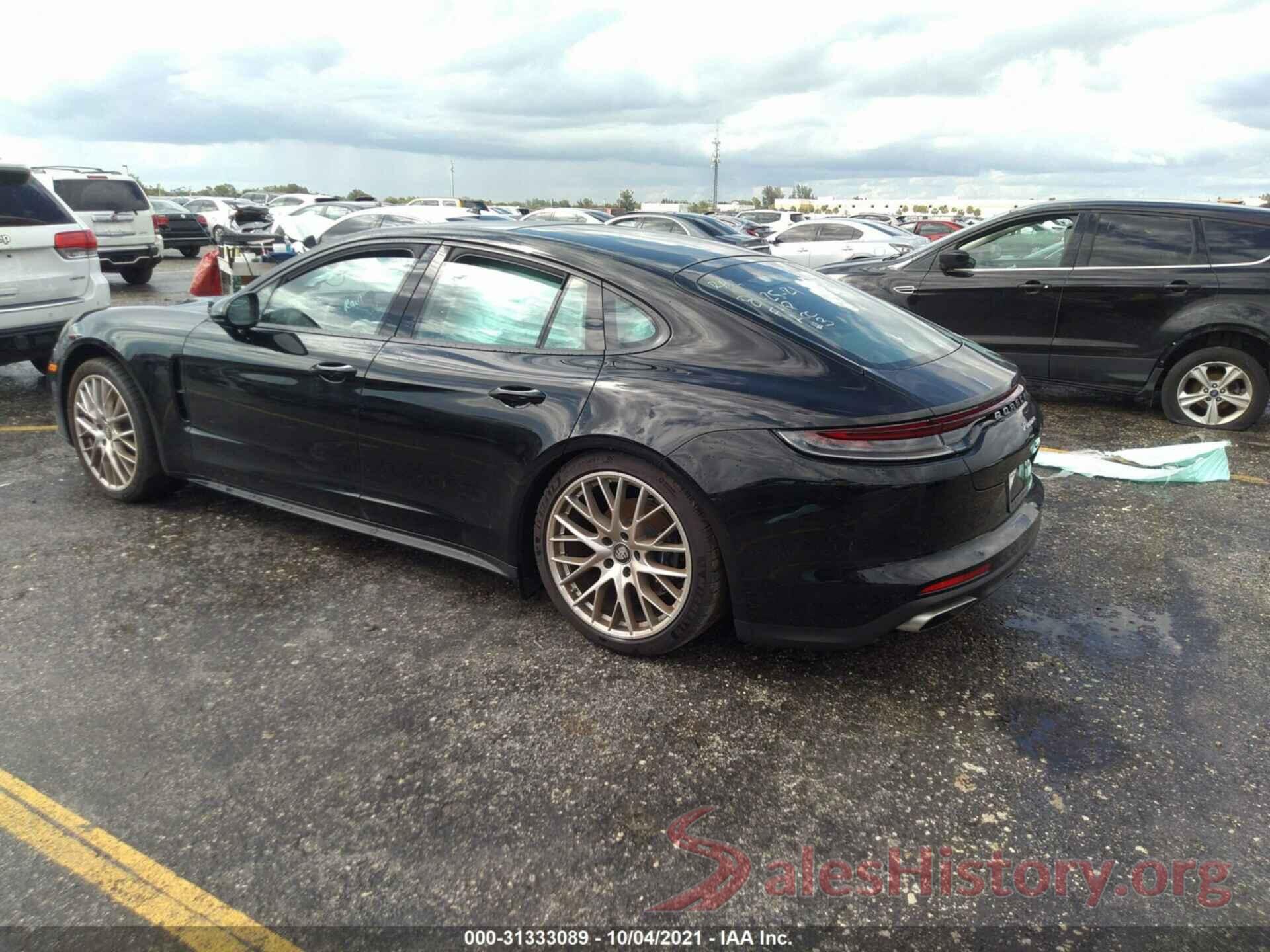 WP0AJ2A72ML116278 2021 PORSCHE PANAMERA