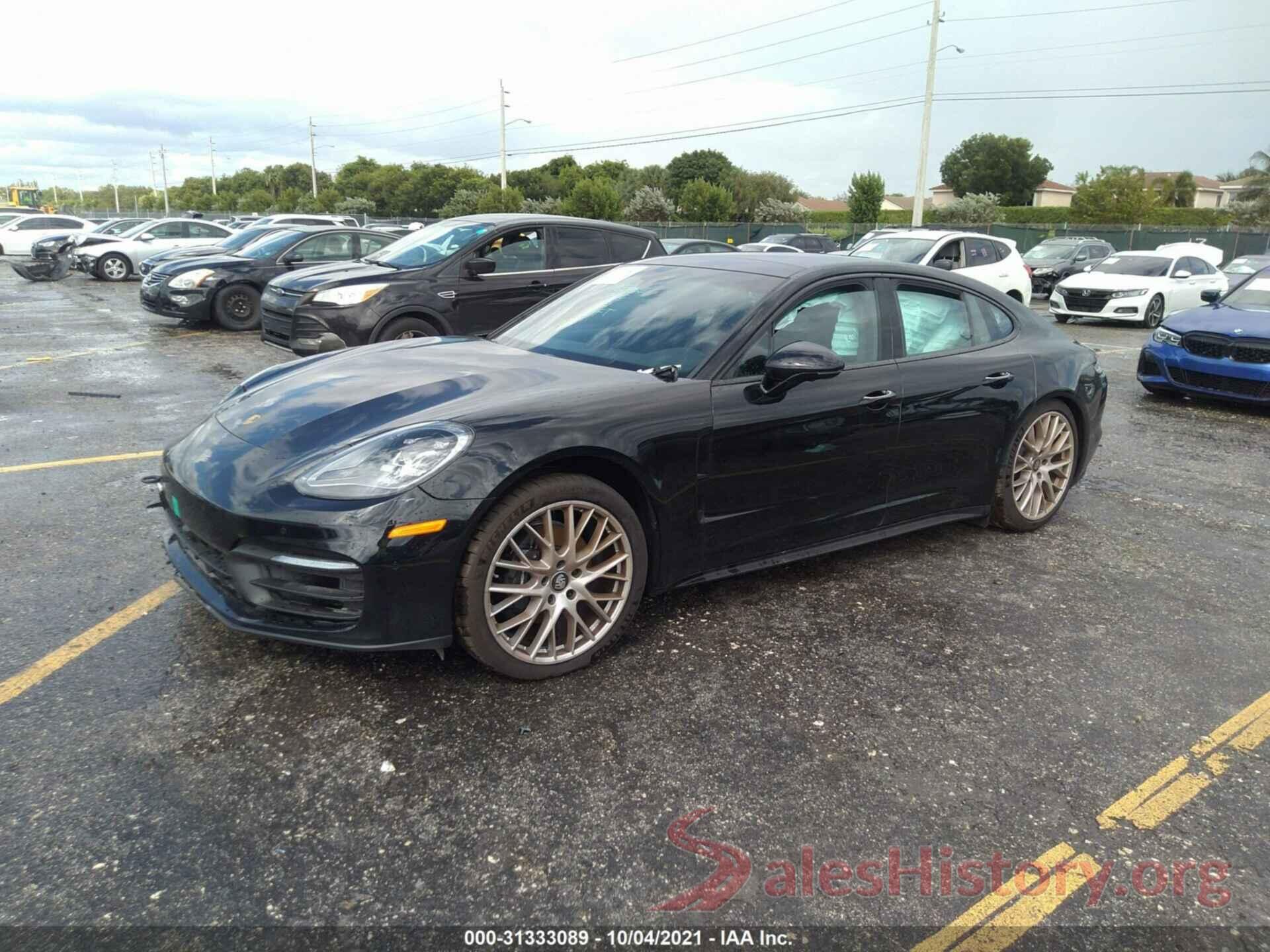 WP0AJ2A72ML116278 2021 PORSCHE PANAMERA