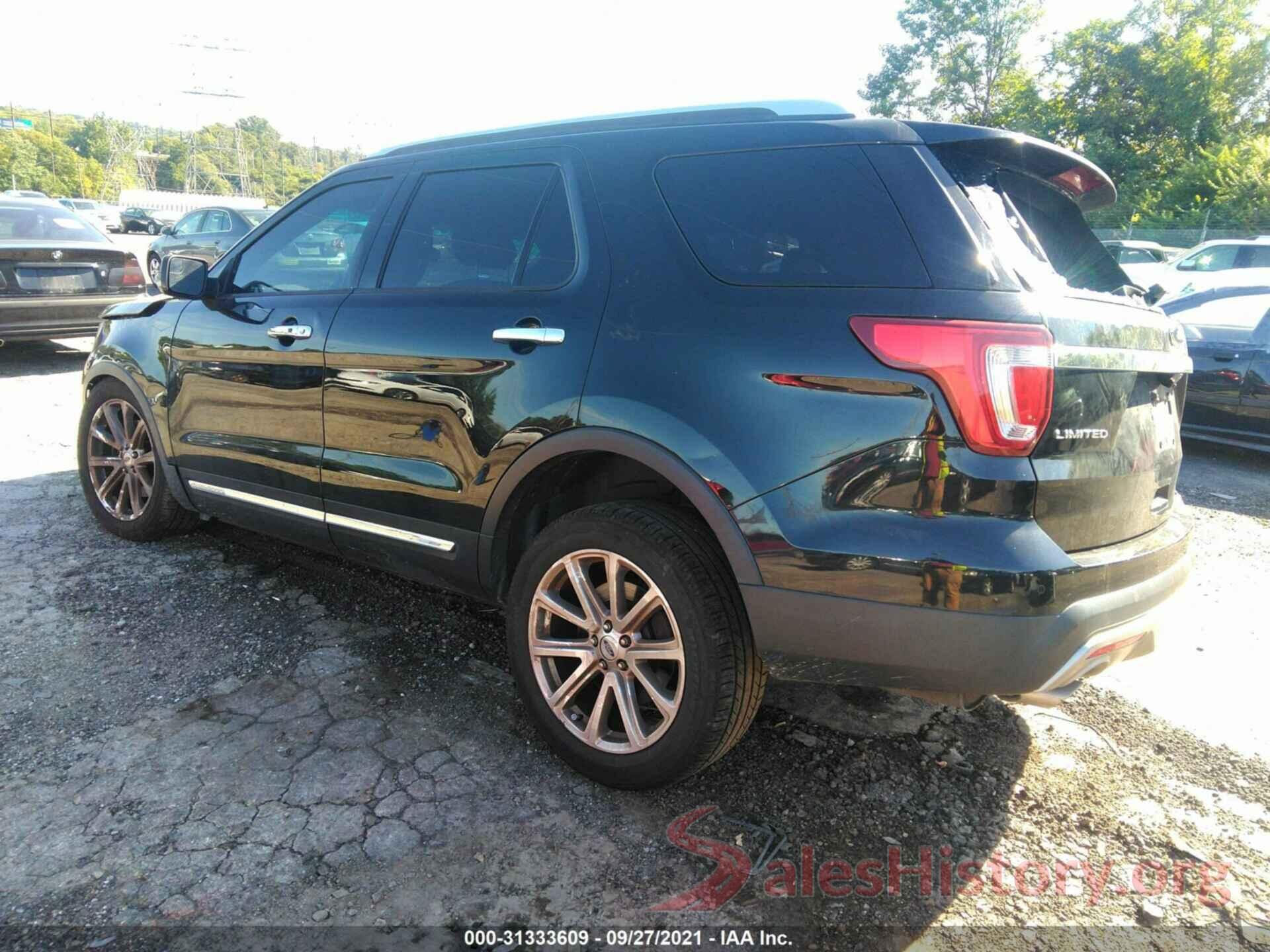 1FM5K8F8XGGC13806 2016 FORD EXPLORER