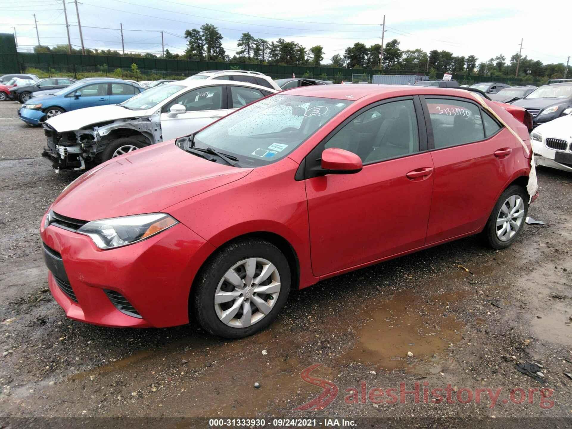 5YFBURHE9GP524605 2016 TOYOTA COROLLA