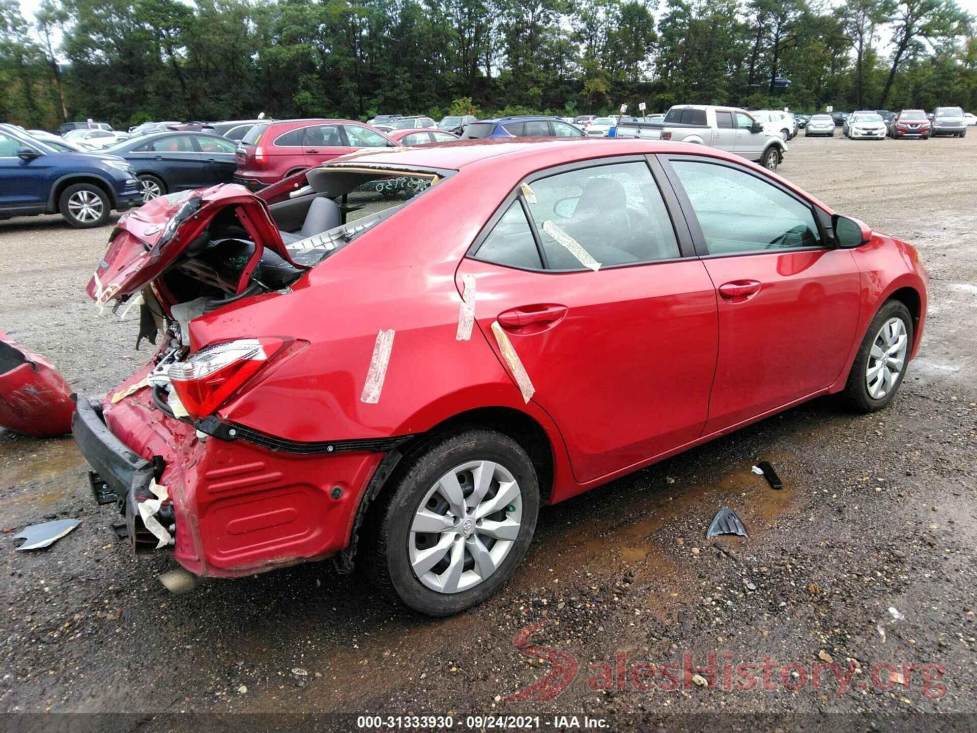 5YFBURHE9GP524605 2016 TOYOTA COROLLA