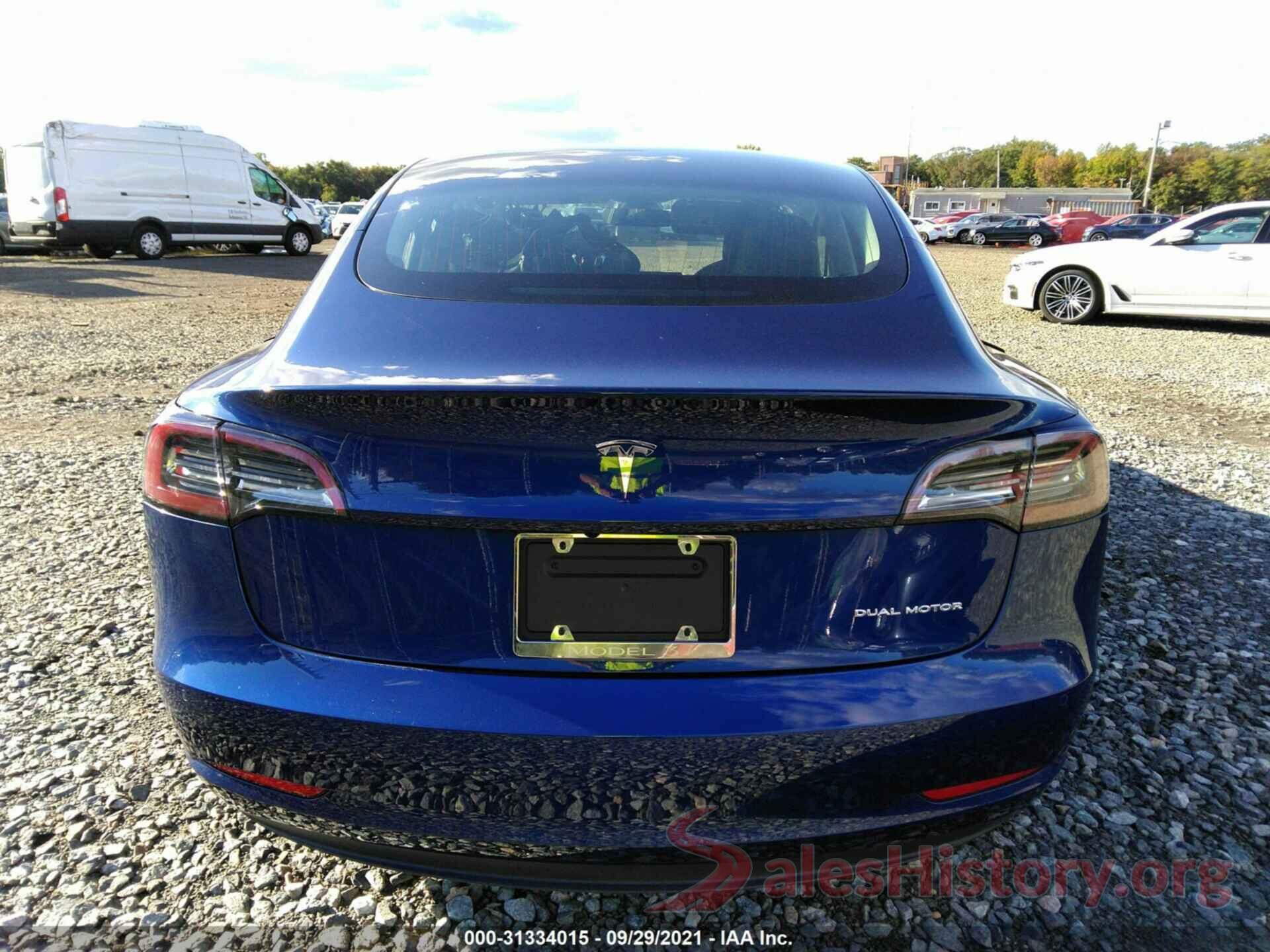 5YJ3E1EBXLF790458 2020 TESLA MODEL 3