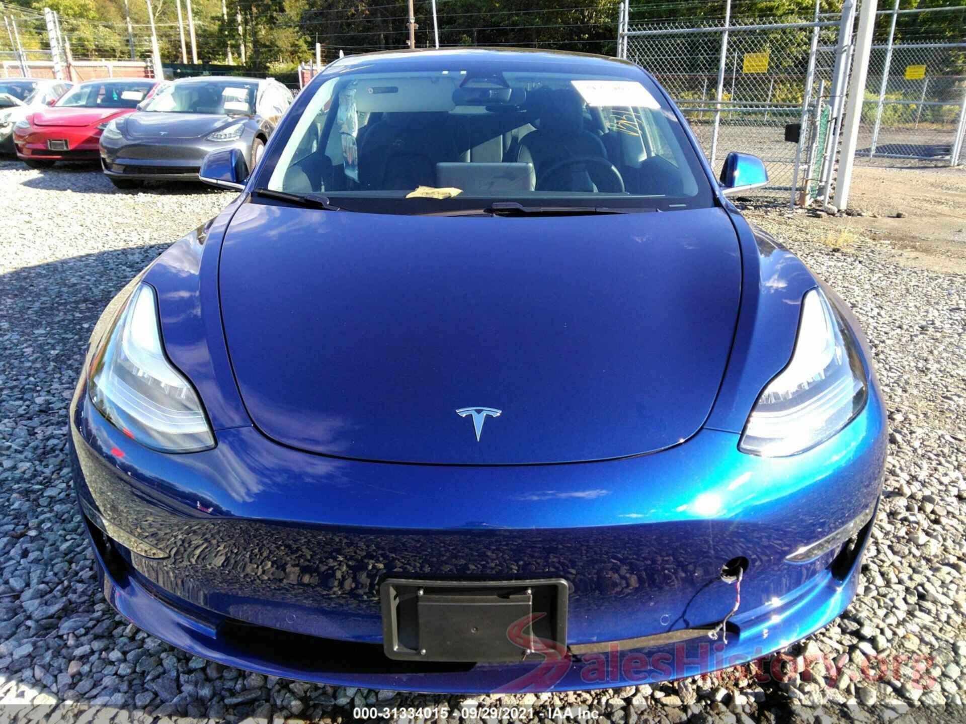 5YJ3E1EBXLF790458 2020 TESLA MODEL 3