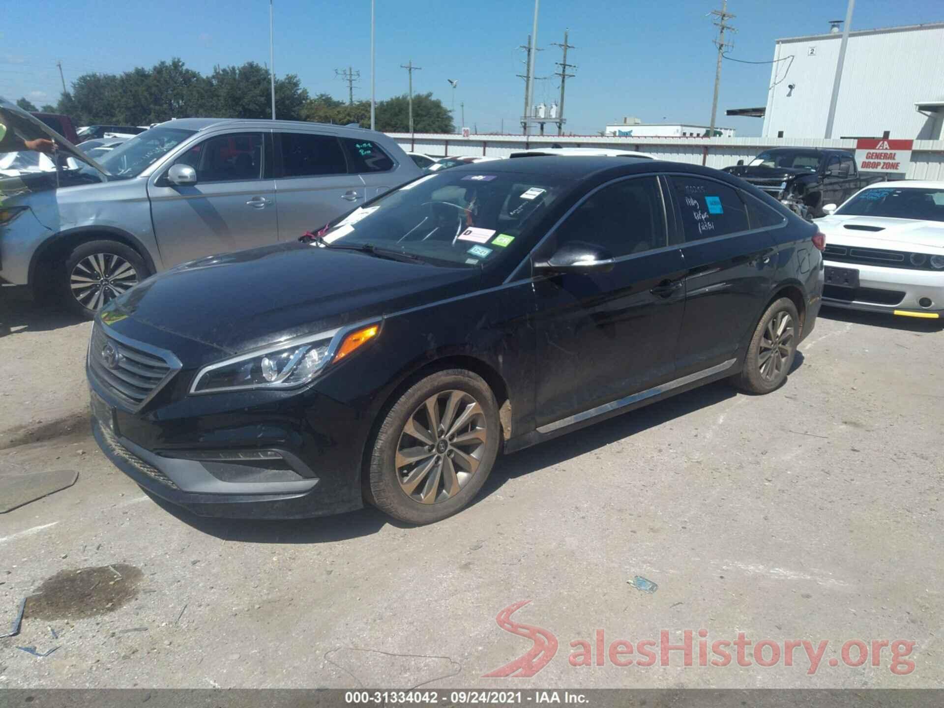 5NPE34AF4GH395773 2016 HYUNDAI SONATA