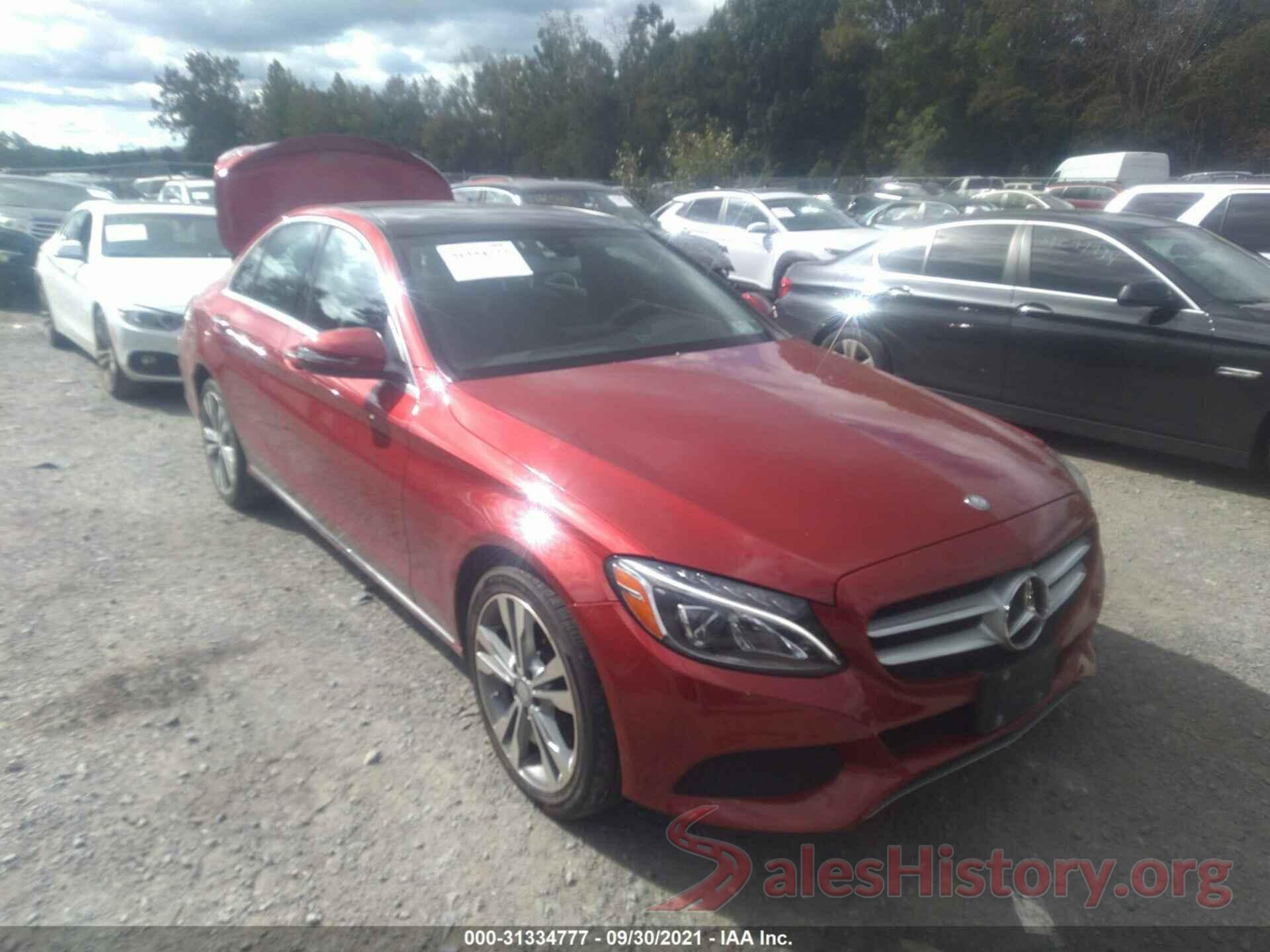 55SWF4KBXGU167202 2016 MERCEDES-BENZ C-CLASS