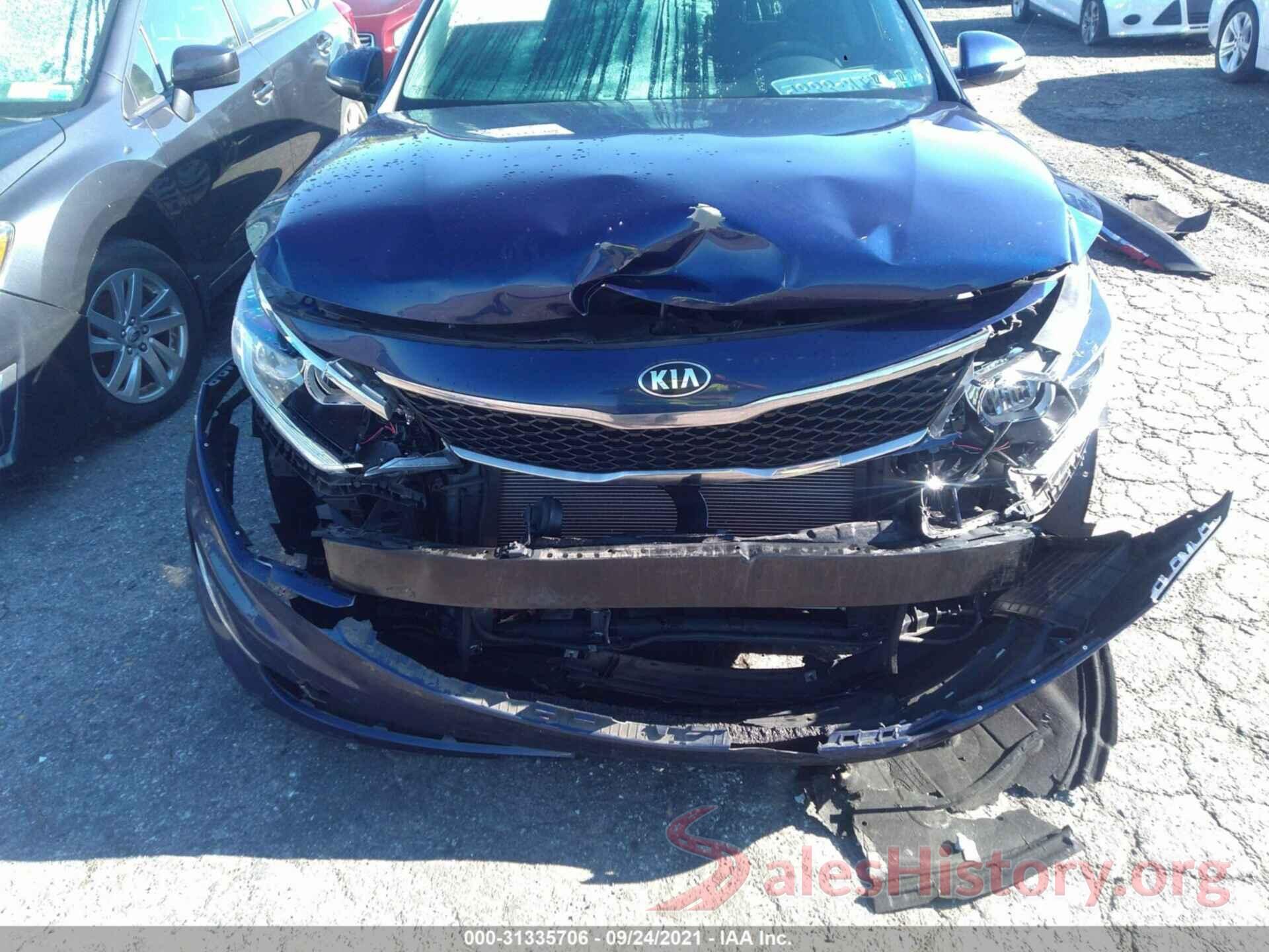 5XXGT4L31HG125604 2017 KIA OPTIMA