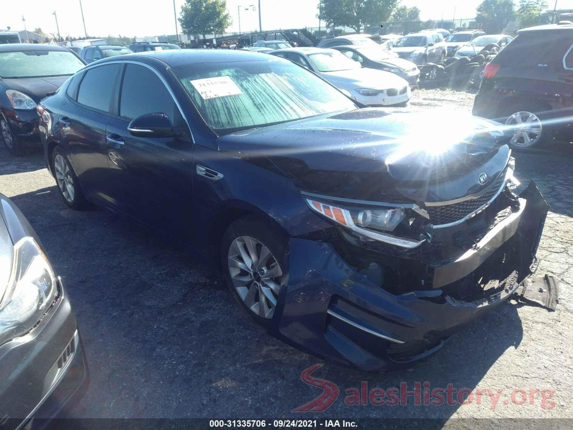 5XXGT4L31HG125604 2017 KIA OPTIMA