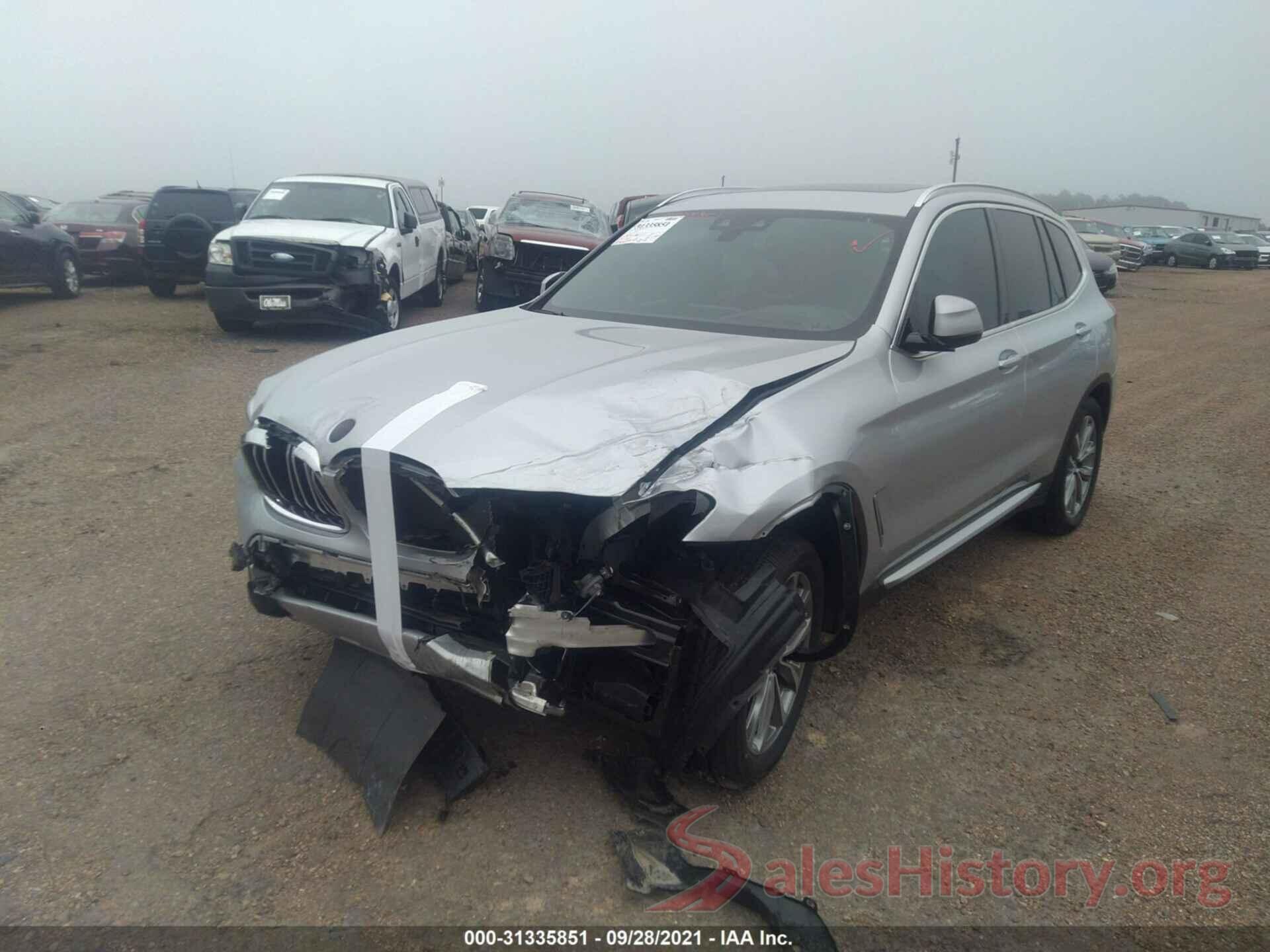 5UXTR9C59KLE17604 2019 BMW X3