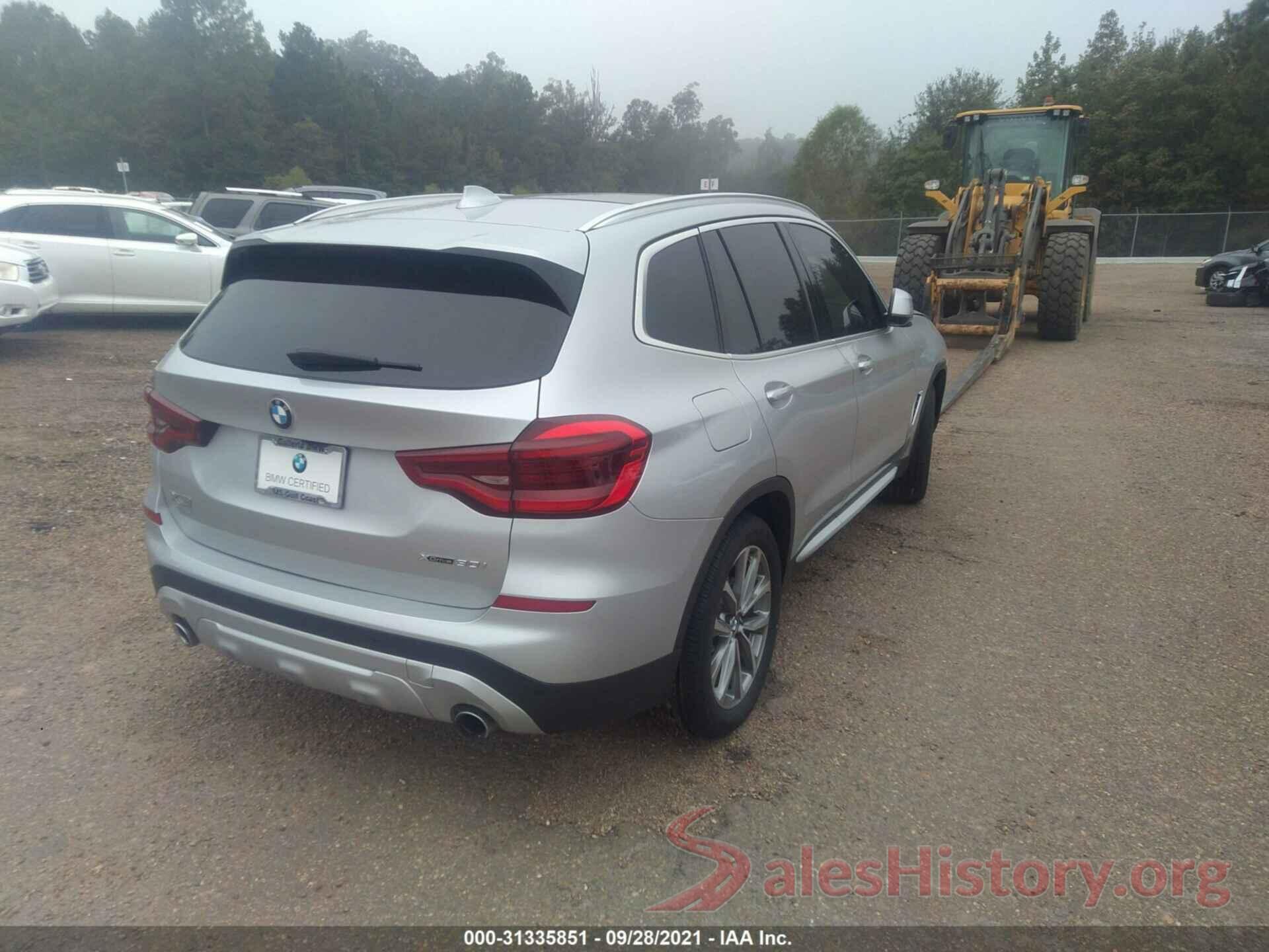 5UXTR9C59KLE17604 2019 BMW X3