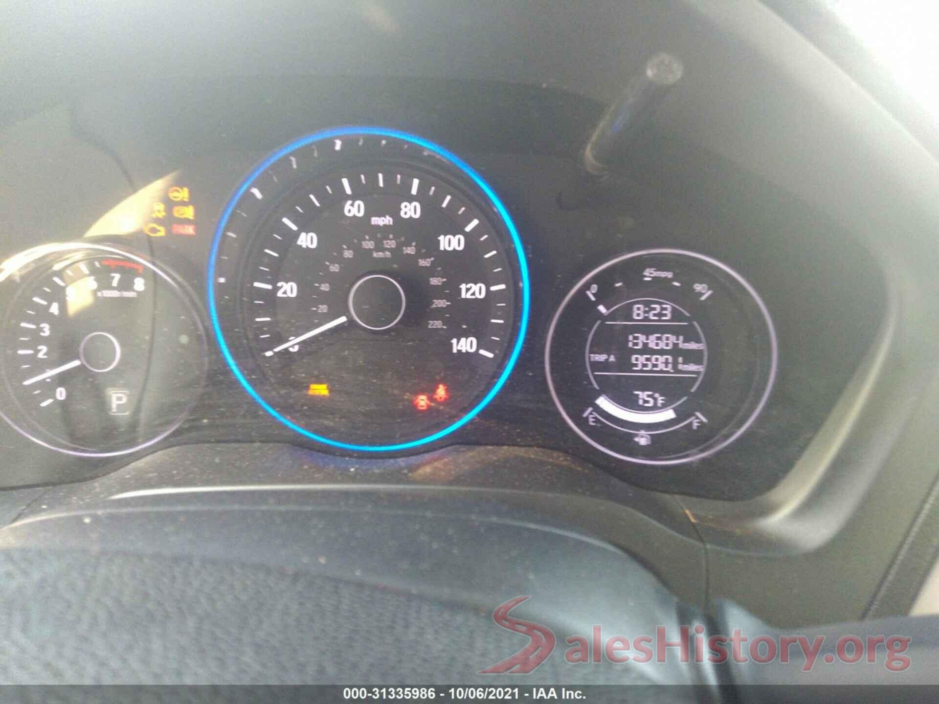 3CZRU5H30KM723137 2019 HONDA HR-V