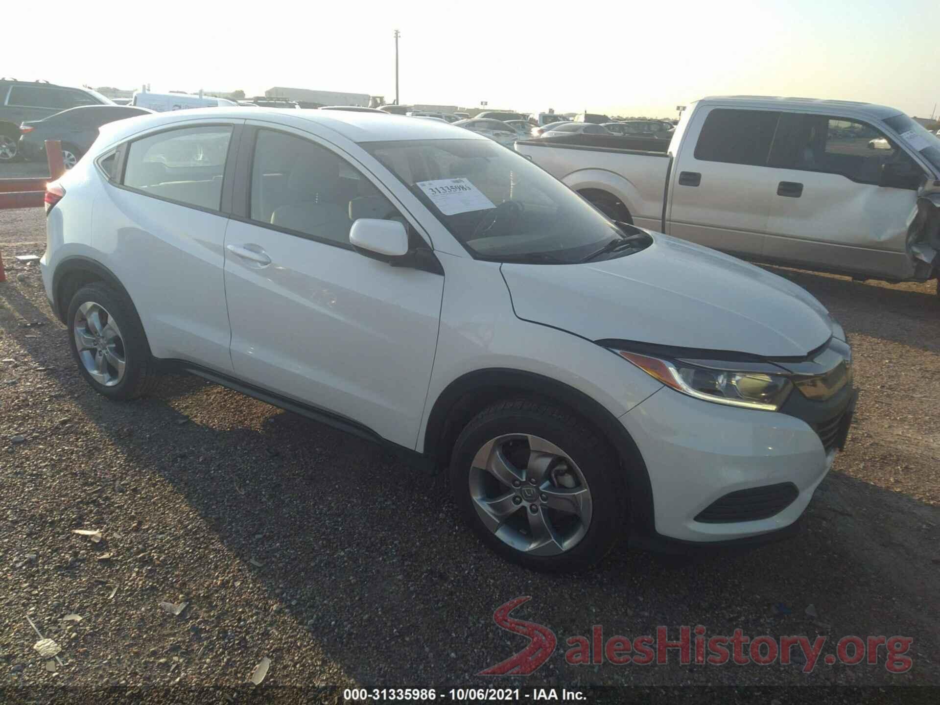 3CZRU5H30KM723137 2019 HONDA HR-V