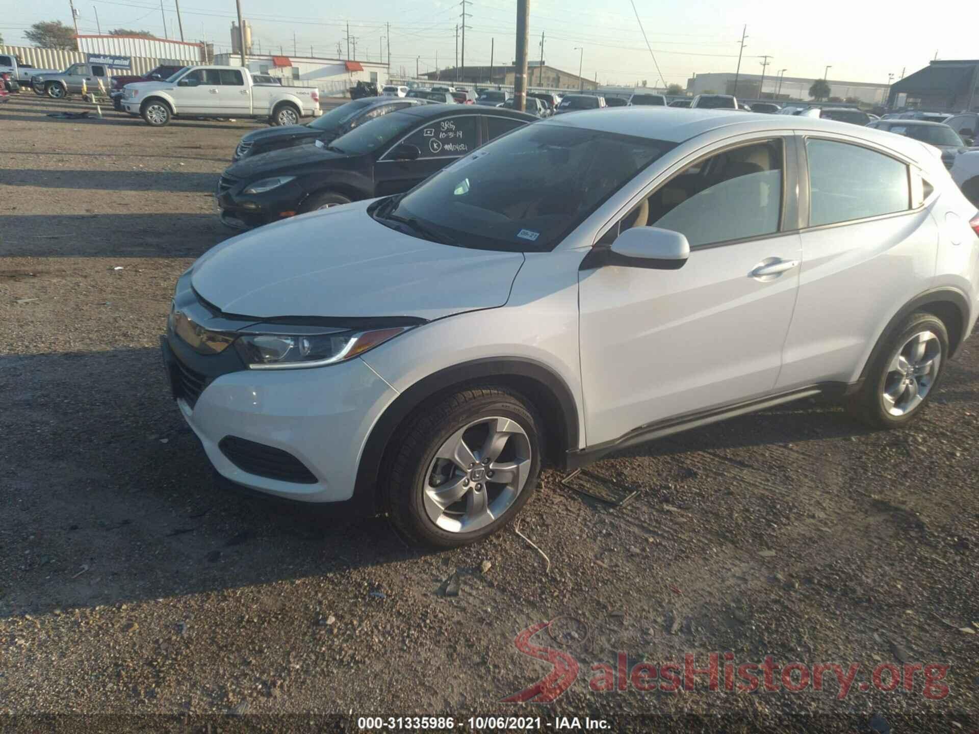 3CZRU5H30KM723137 2019 HONDA HR-V