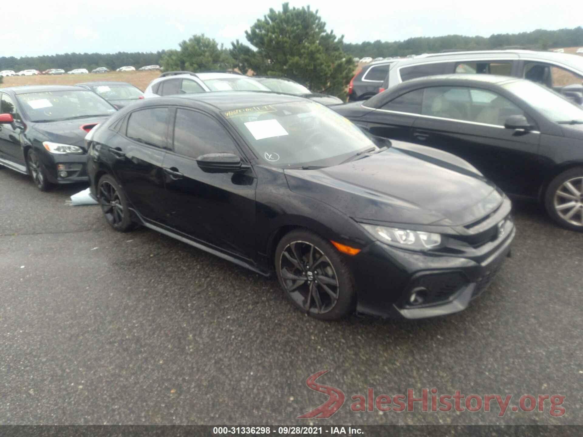 SHHFK7H41KU413648 2019 HONDA CIVIC HATCHBACK