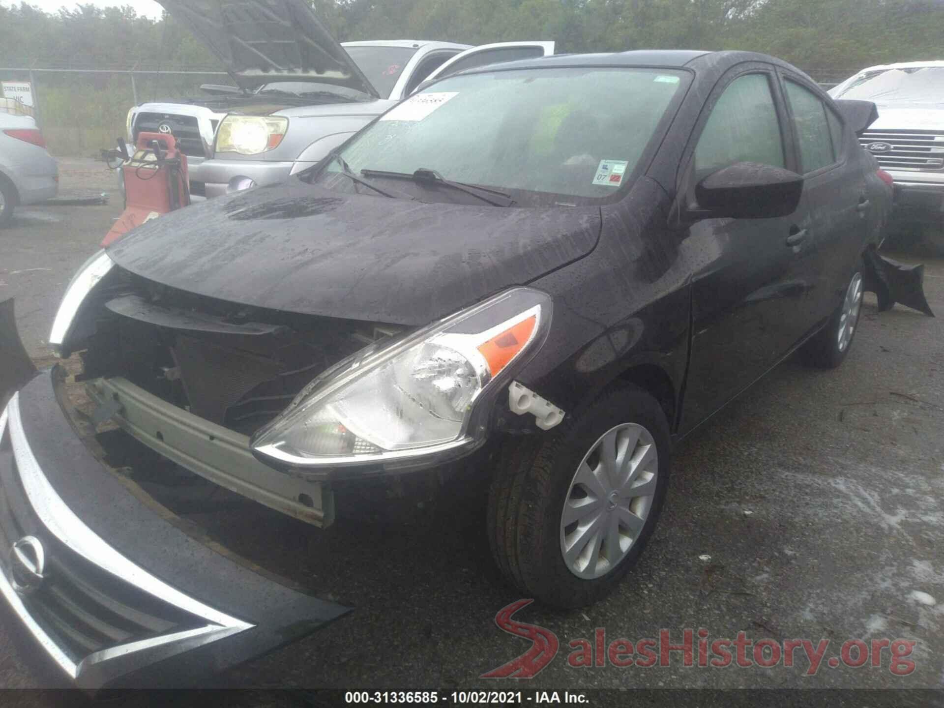 3N1CN7AP7GL821468 2016 NISSAN VERSA