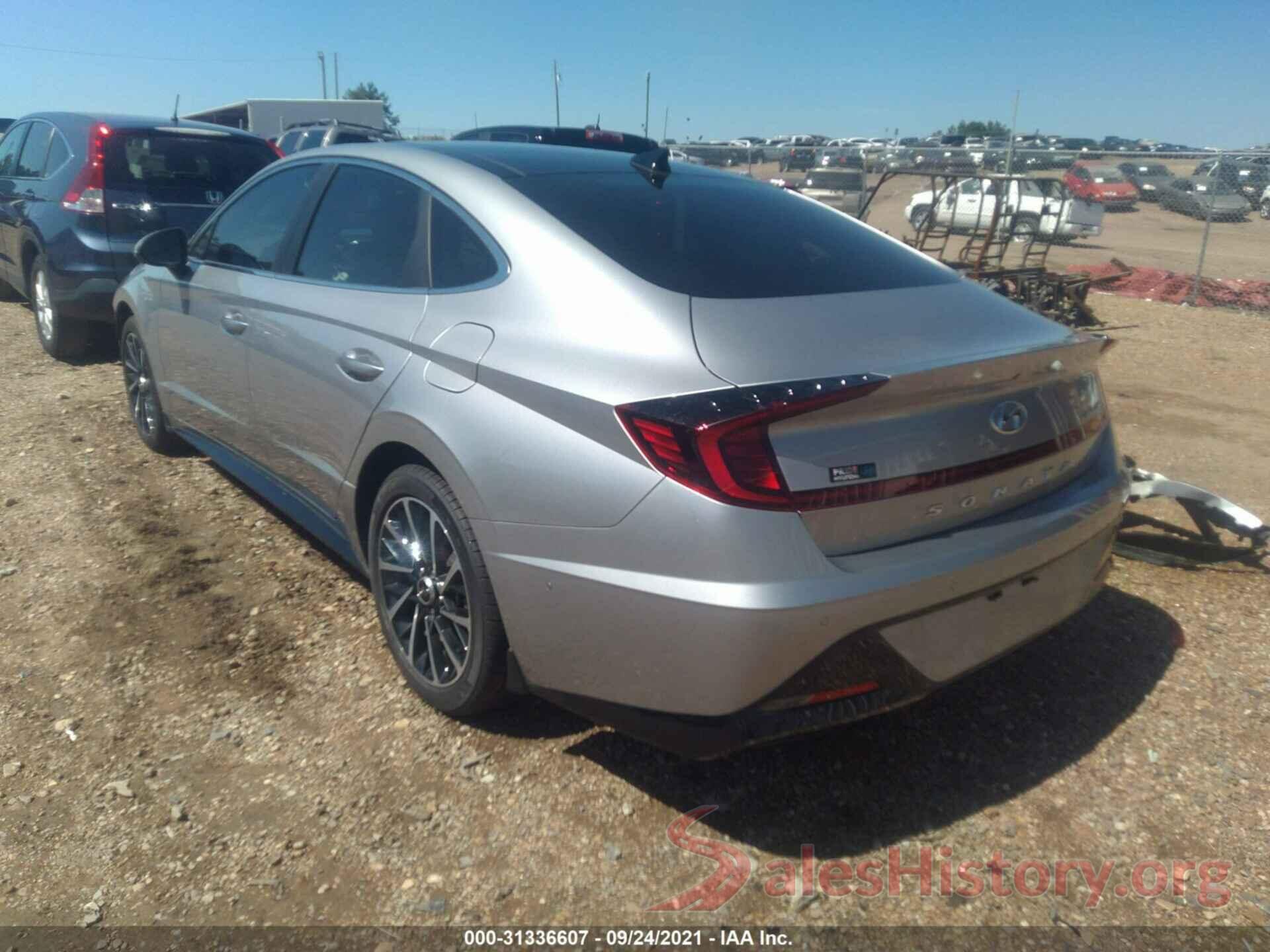 5NPEH4J29MH089758 2021 HYUNDAI SONATA